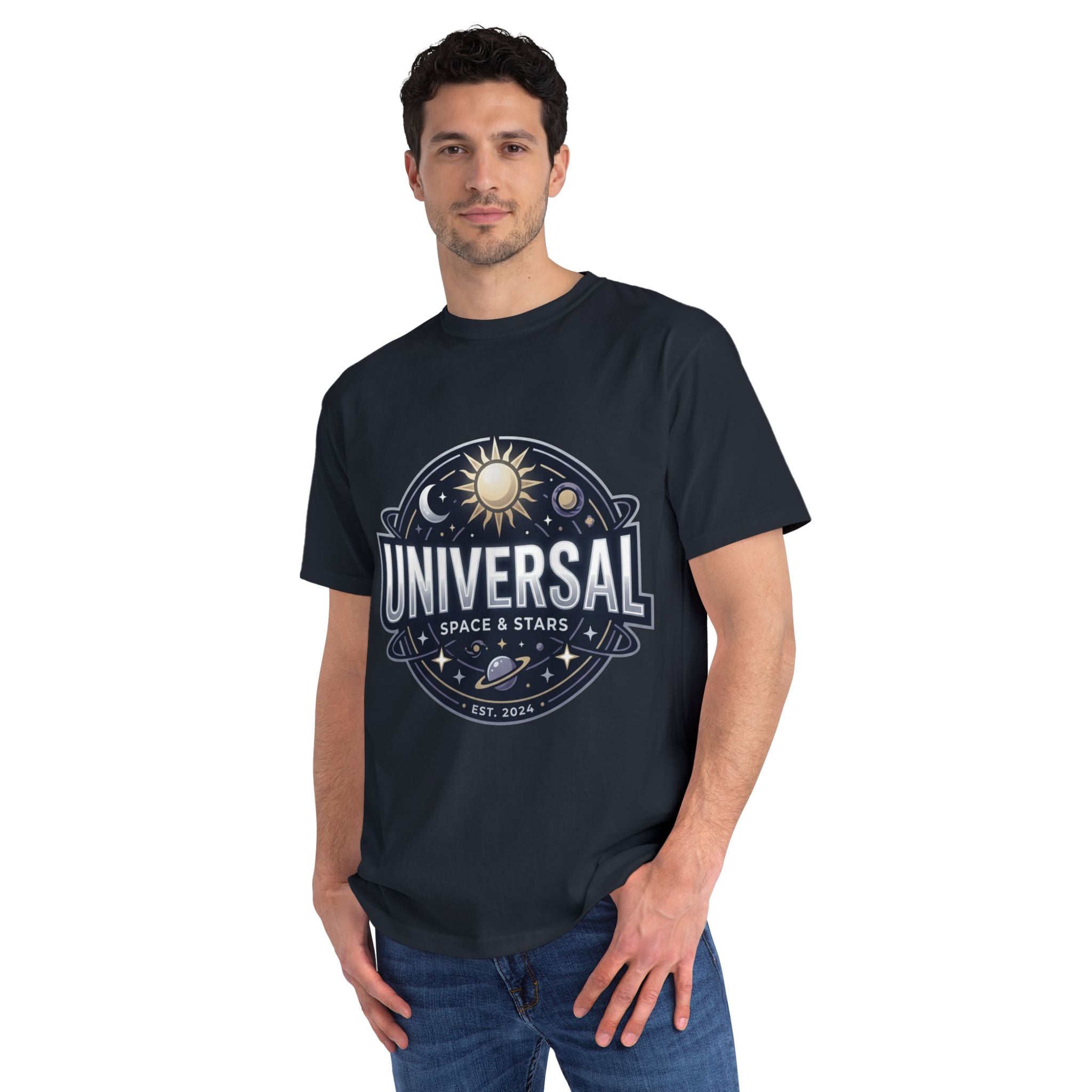 Sculpted Heritage T-Shirt — Vintage Celestial Graphic Tee - Sculpted Heritage