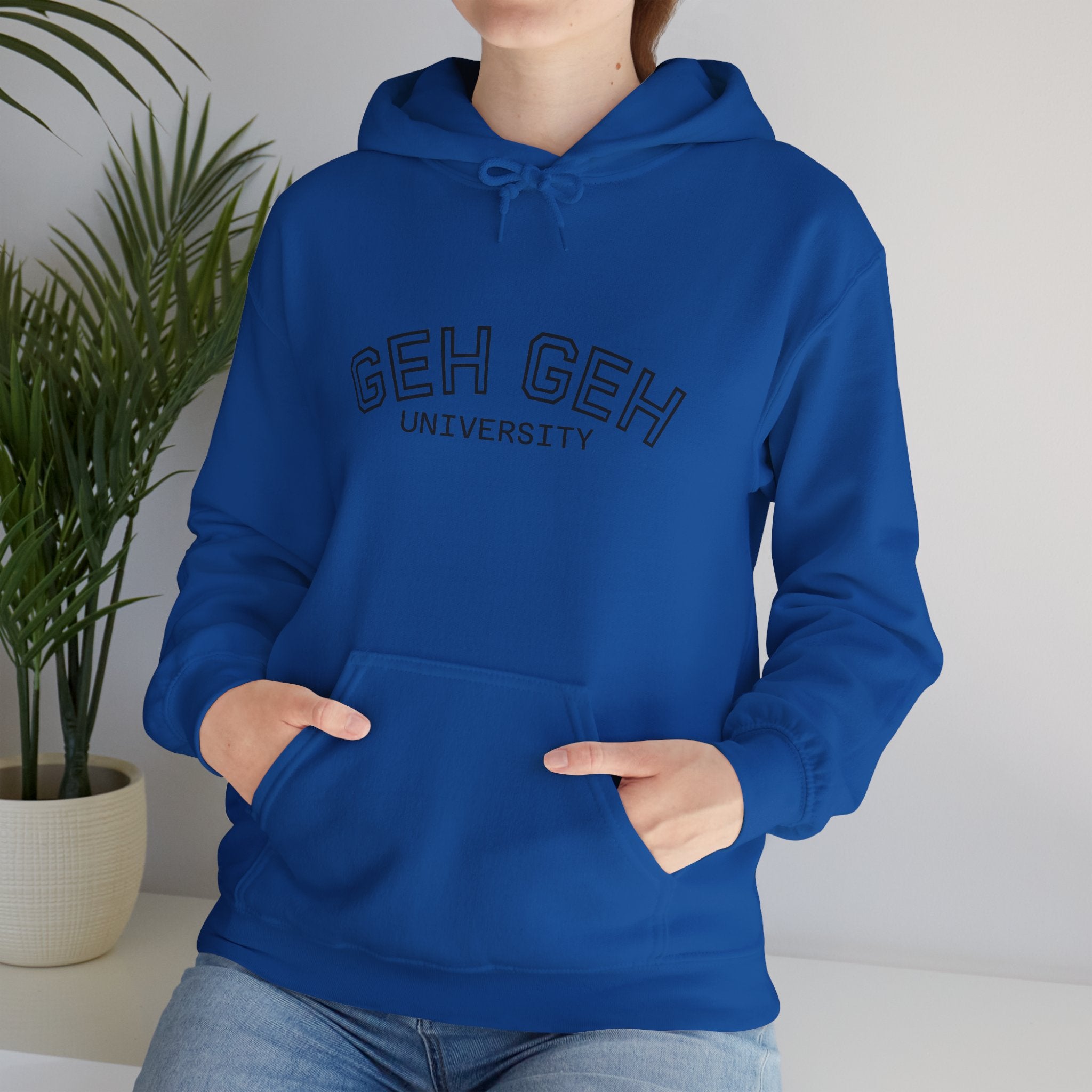 GHE-GHE University Hoodie — Minimal Collegiate Pullover - Sculpted Heritage