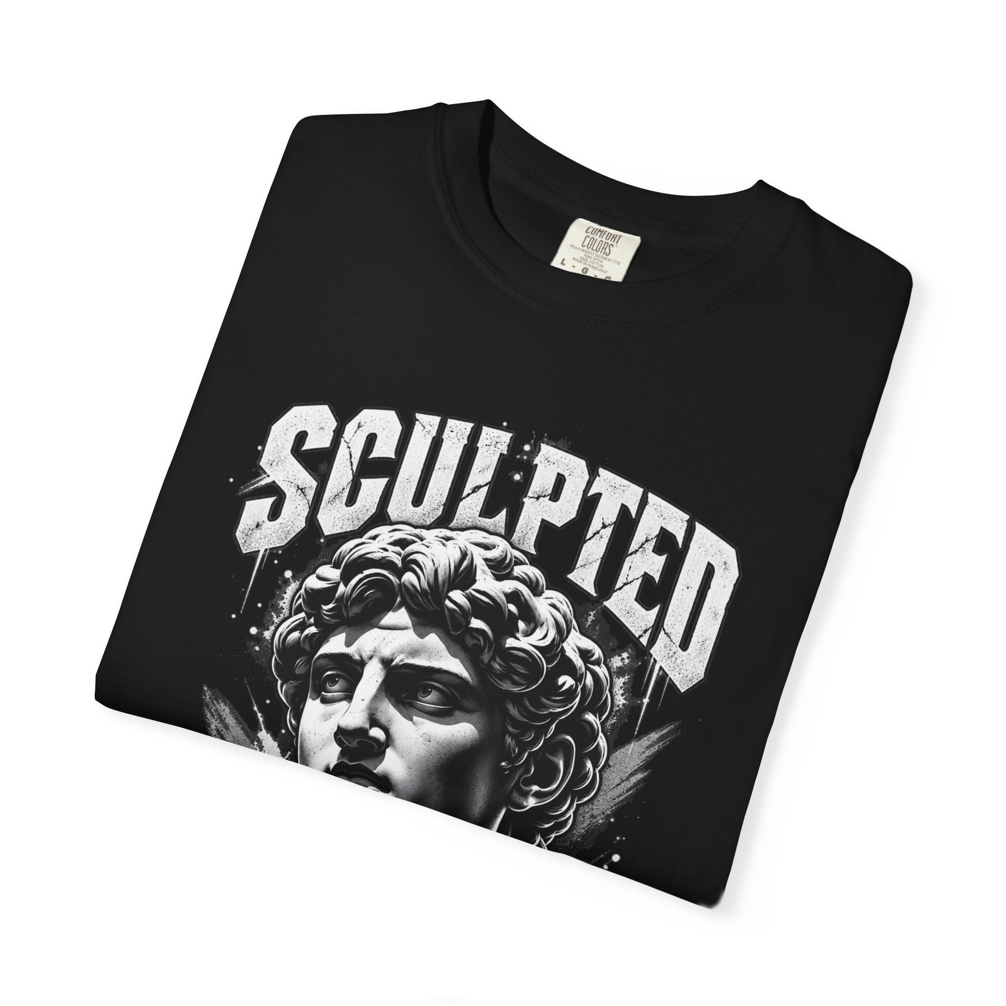 Sculpted Heritage T-Shirt — Vintage Statue Graphic Tee