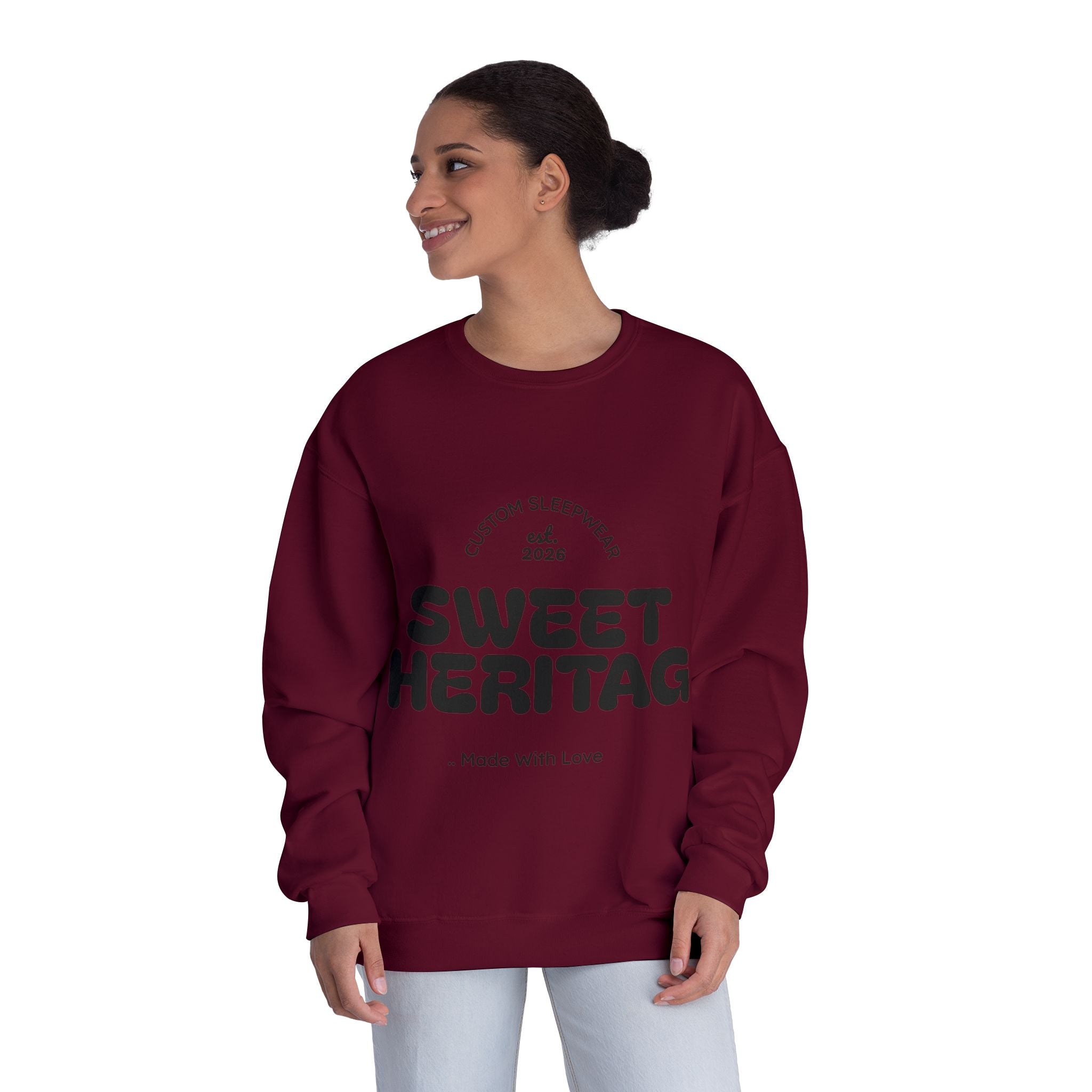 Unisex NuBlend® Crewneck Sweatshirt - Sculpted Heritage