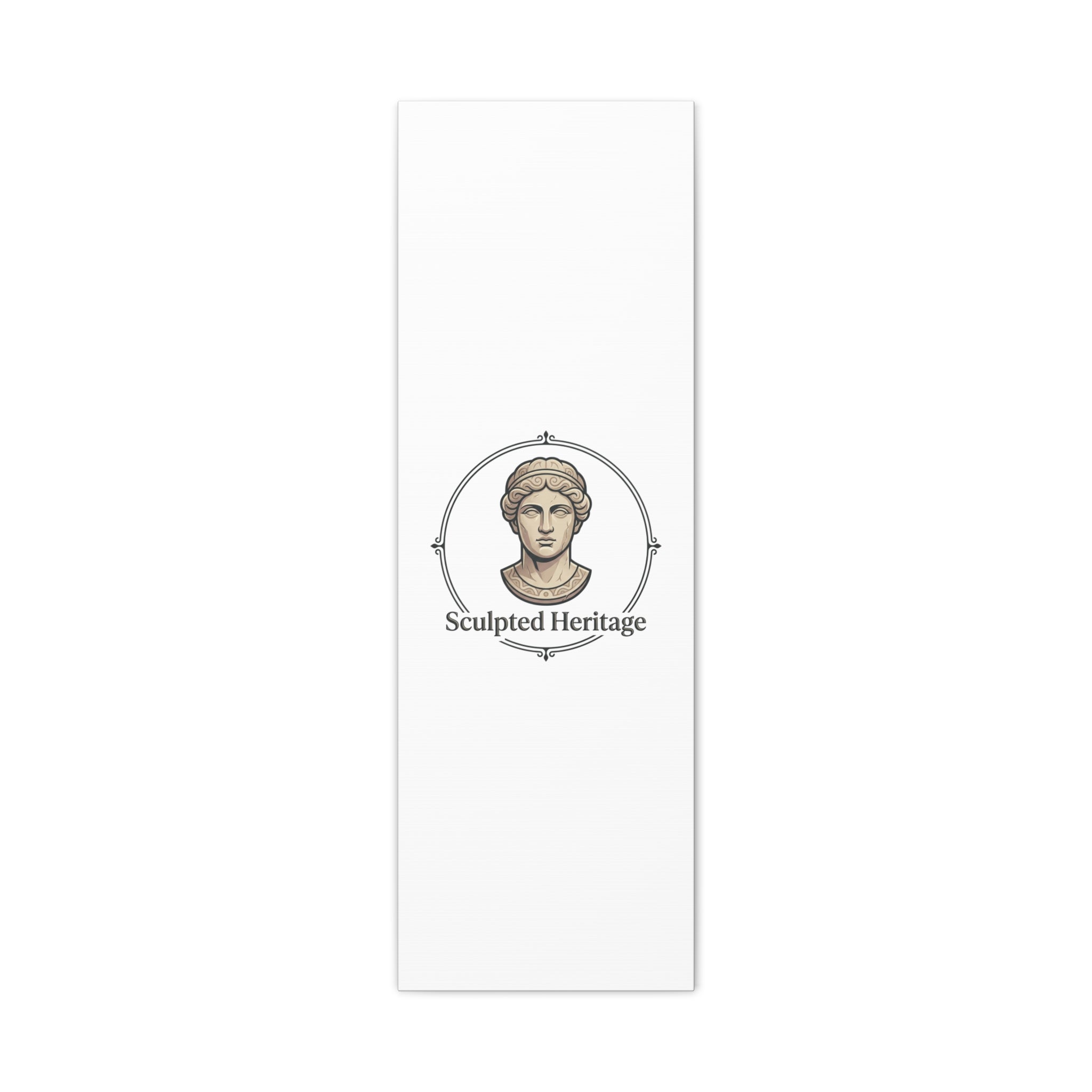 Sculpted Heritage Matte Canvas Print — Classical Bust Wall Art - Sculpted Heritage