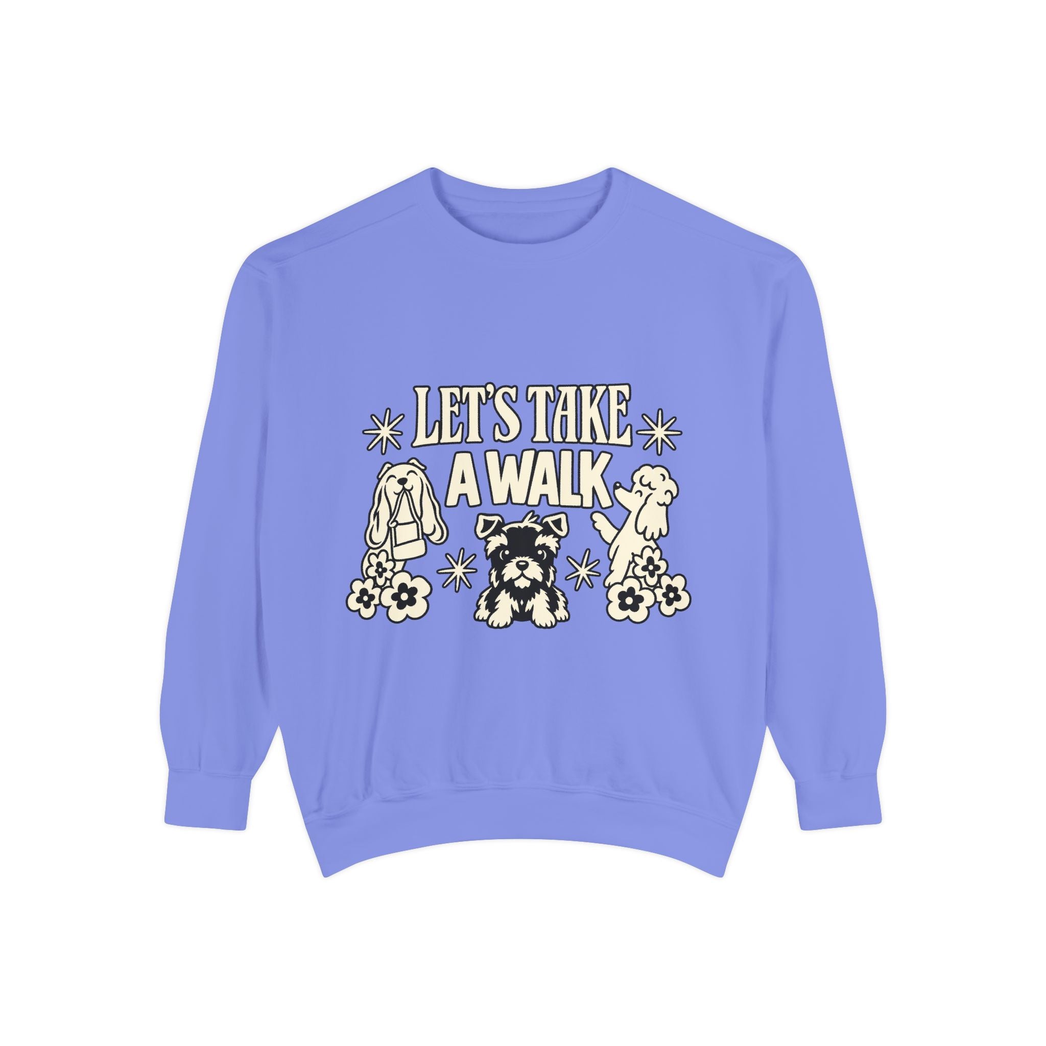 Unisex Garment-Dyed Sweatshirt - Sculpted Heritage