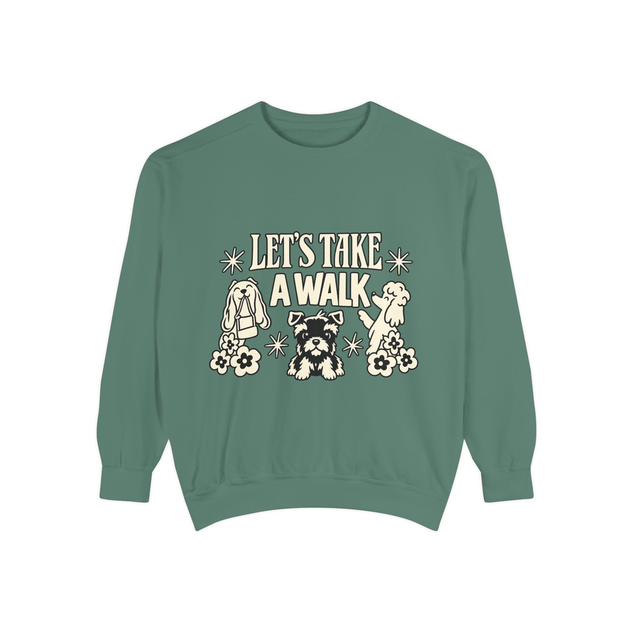 Unisex Garment-Dyed Sweatshirt - Sculpted Heritage