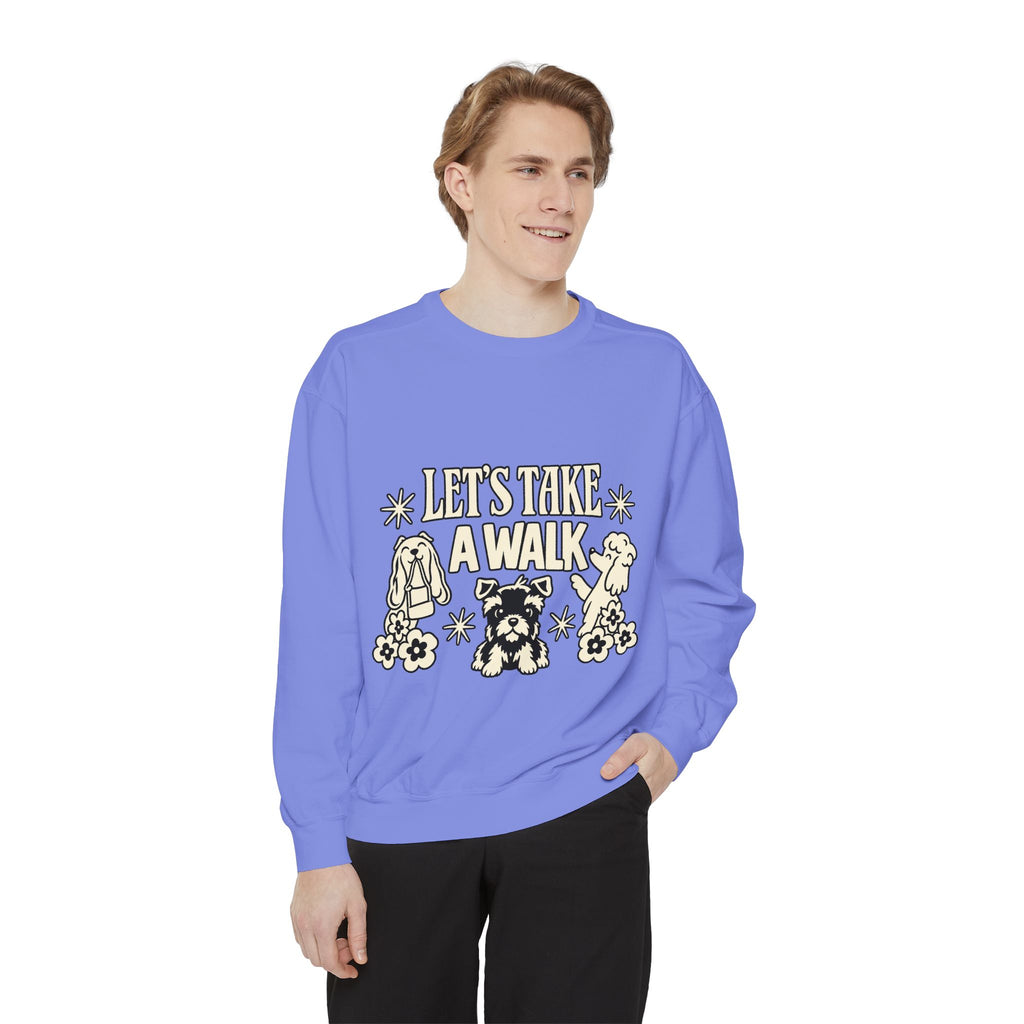 Unisex Garment-Dyed Sweatshirt - Sculpted Heritage