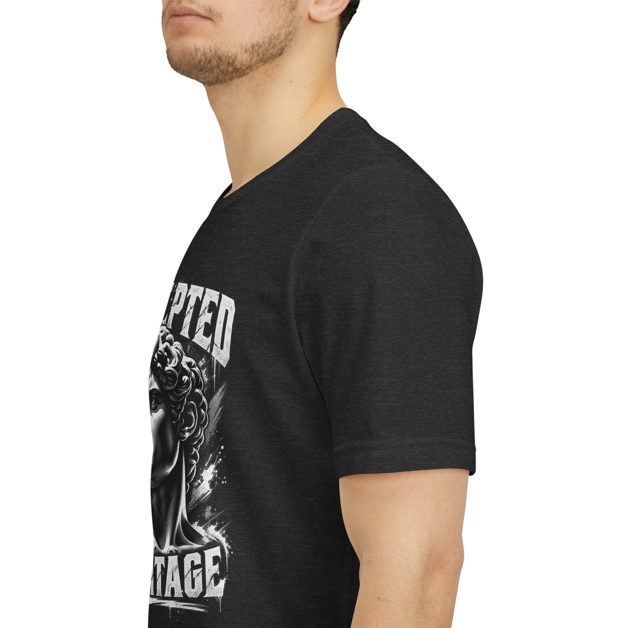 Sculpted Heritage Tee — David Statue Vintage Art Graphic Shirt