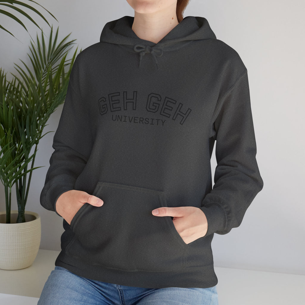 GHE-GHE University Hoodie — Minimal Collegiate Pullover - Sculpted Heritage