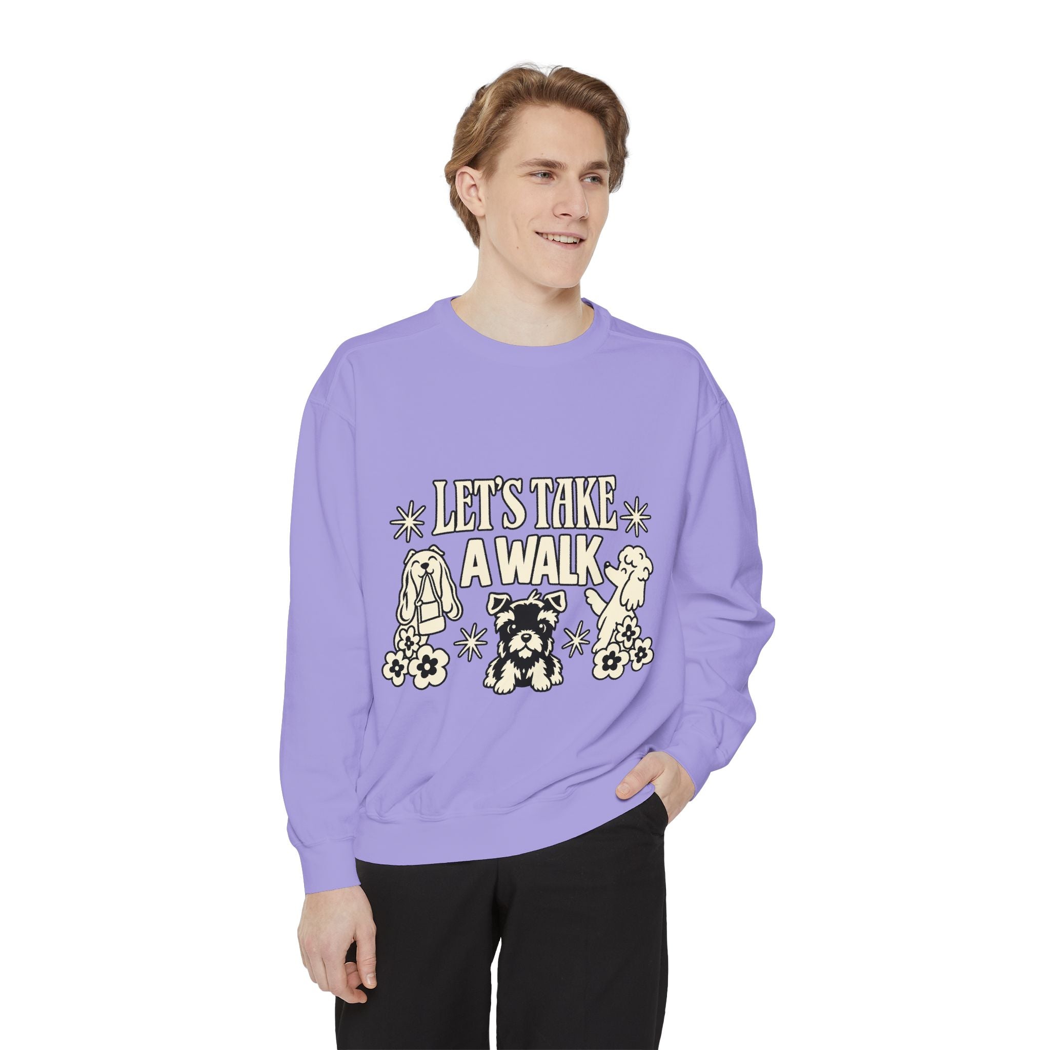 Unisex Garment-Dyed Sweatshirt - Sculpted Heritage