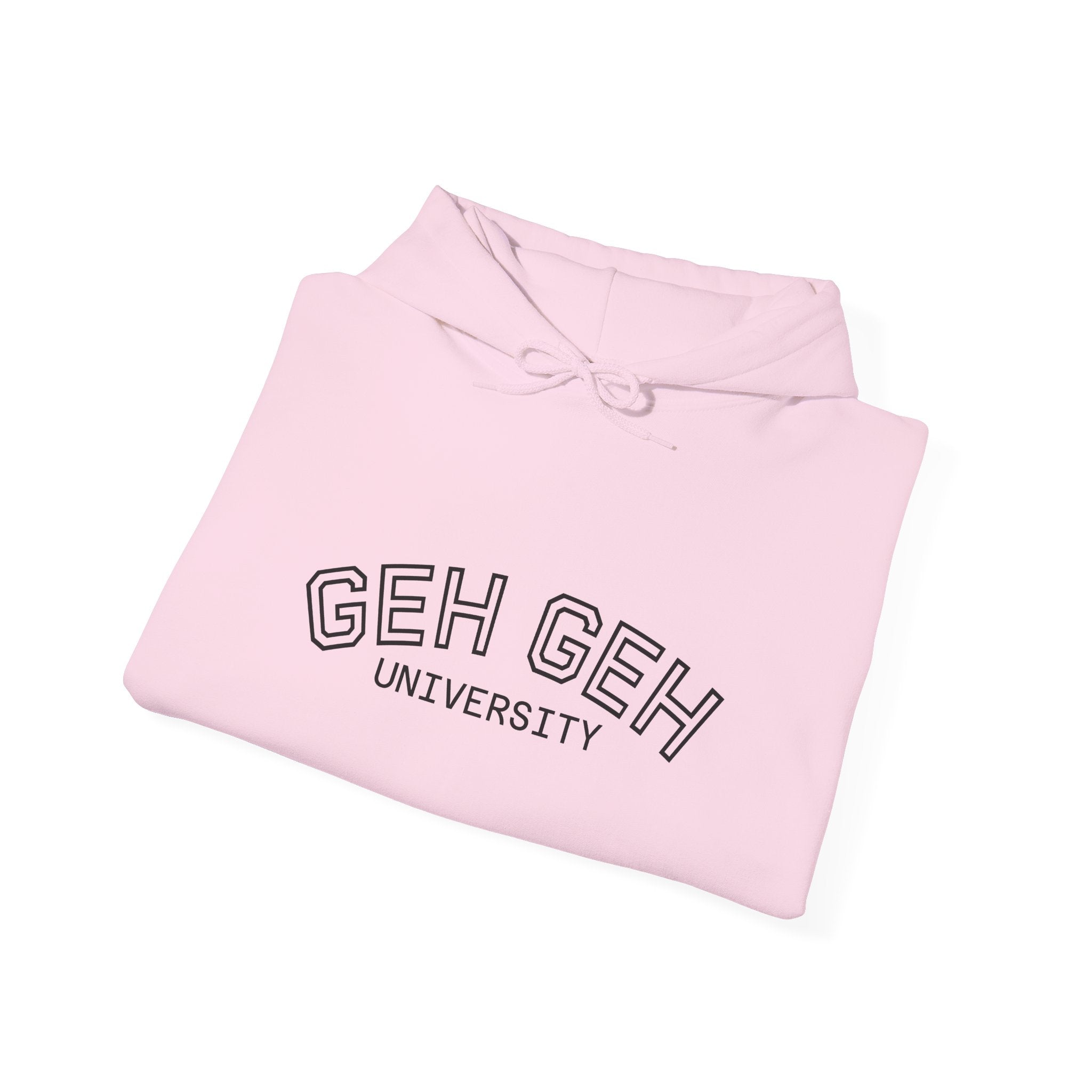 GHE-GHE University Hoodie — Minimal Collegiate Pullover - Sculpted Heritage