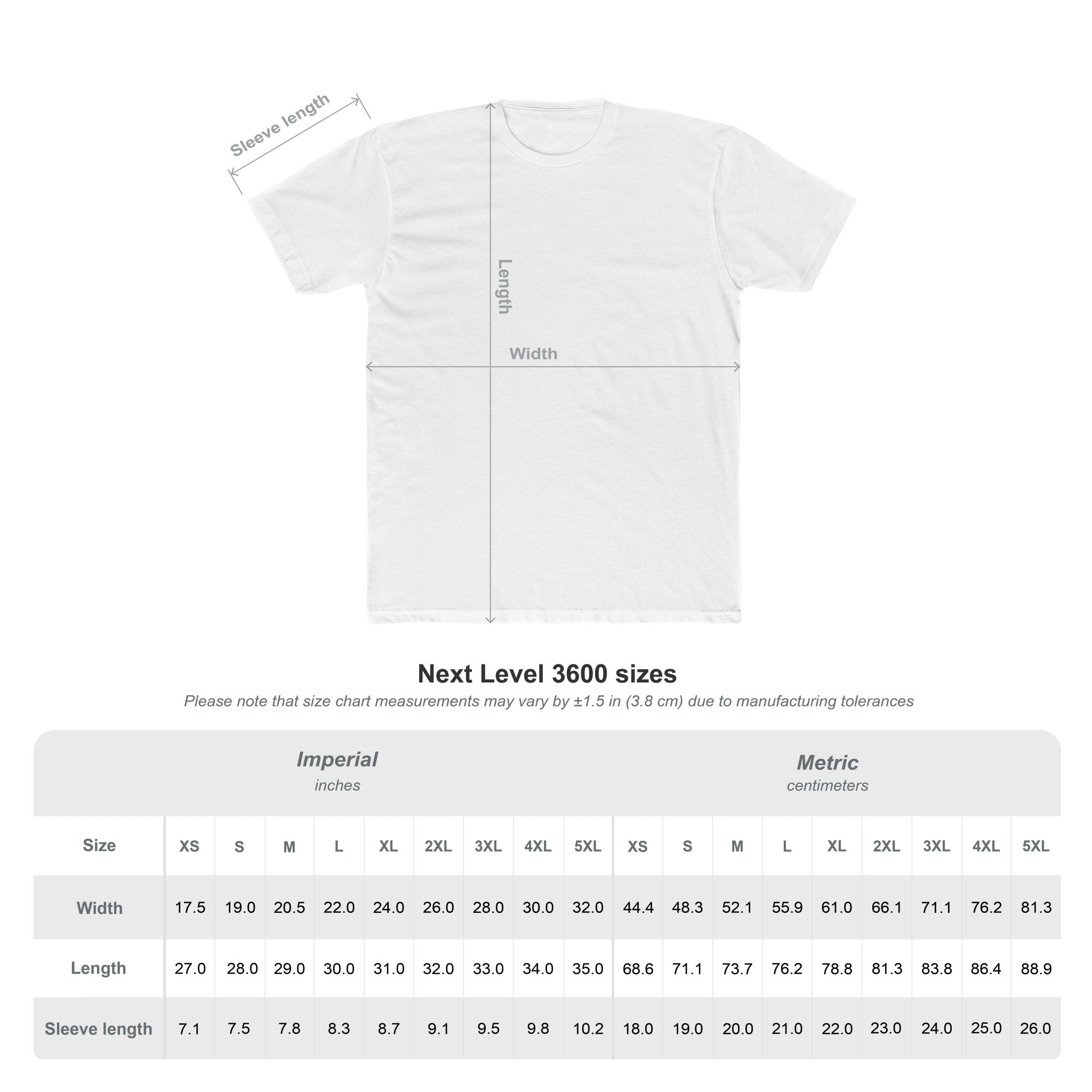 Unisex Cotton Crew Tee - Sculpted Heritage