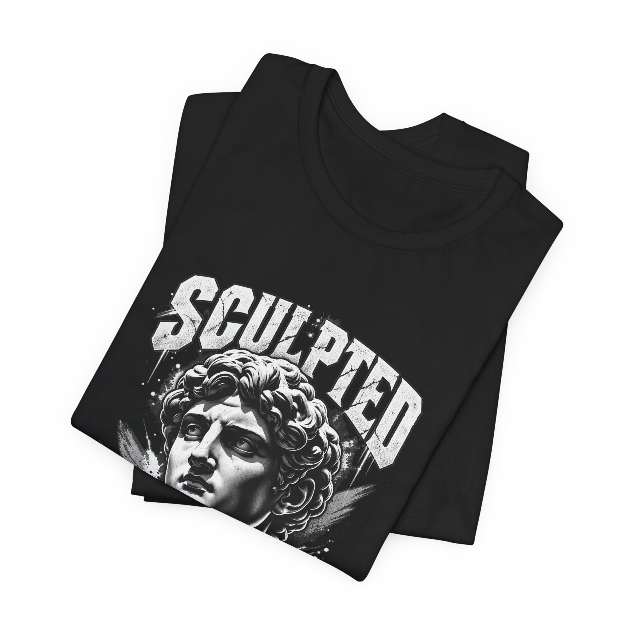 Sculpted Heritage Tee — David Statue Vintage Art Graphic Shirt