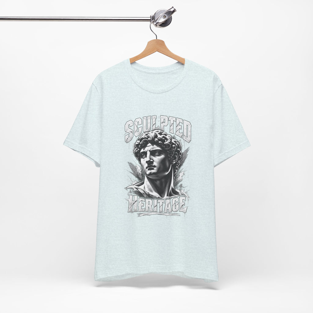 Sculpted Heritage Tee — David Statue Vintage Art Graphic Shirt