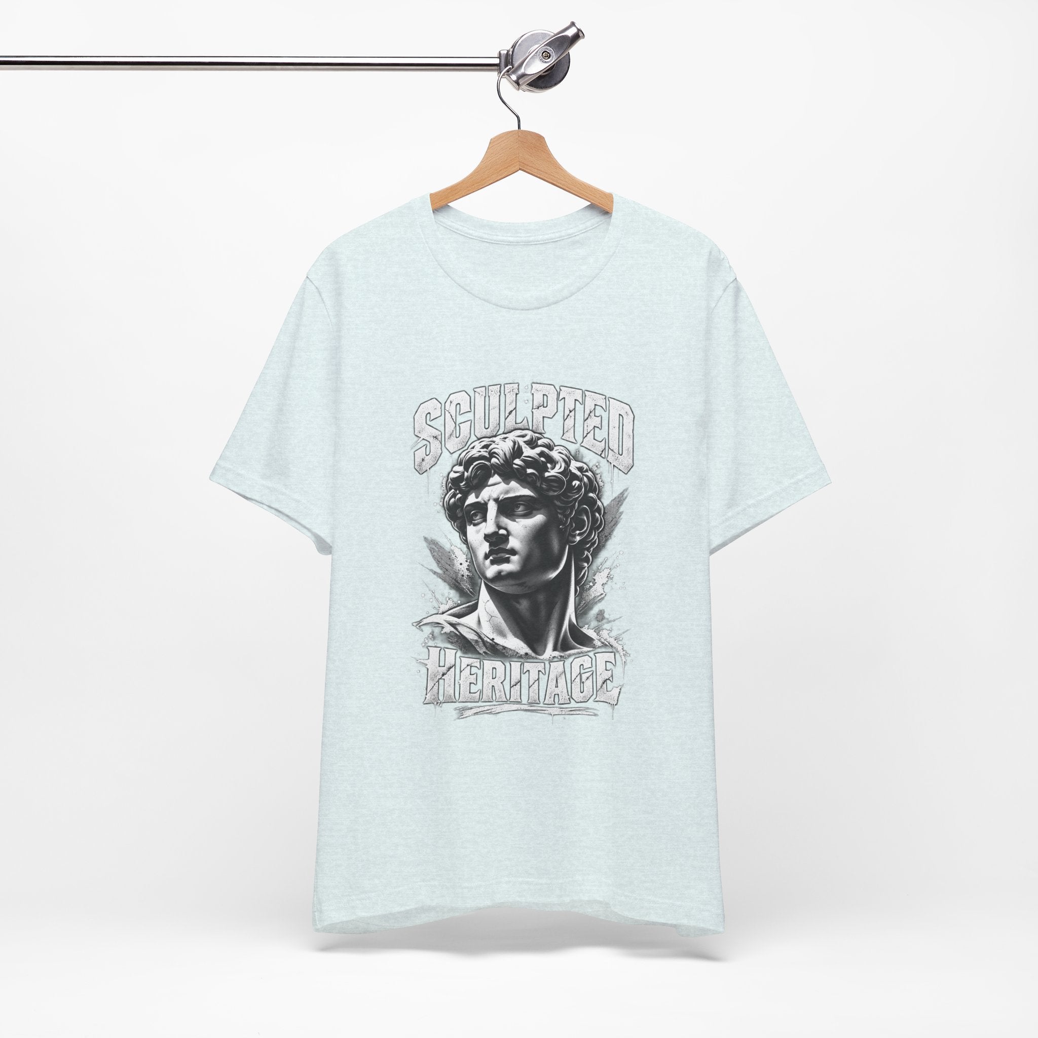 Sculpted Heritage Tee — David Statue Vintage Art Graphic Shirt