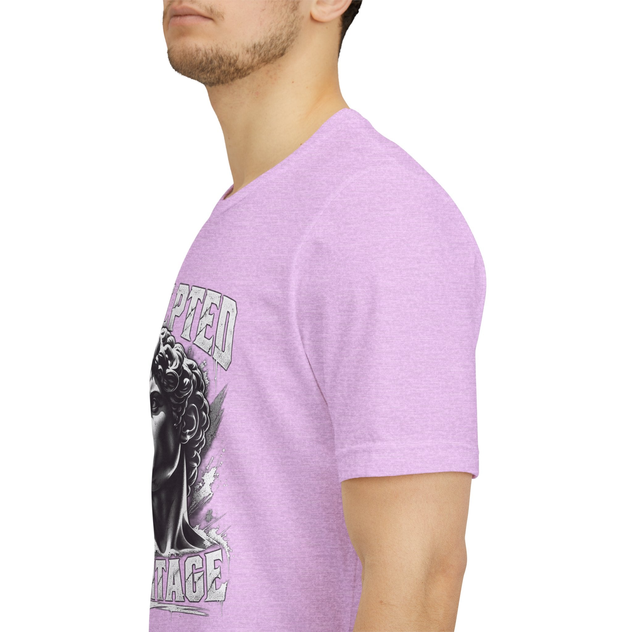 Sculpted Heritage Tee — David Statue Vintage Art Graphic Shirt