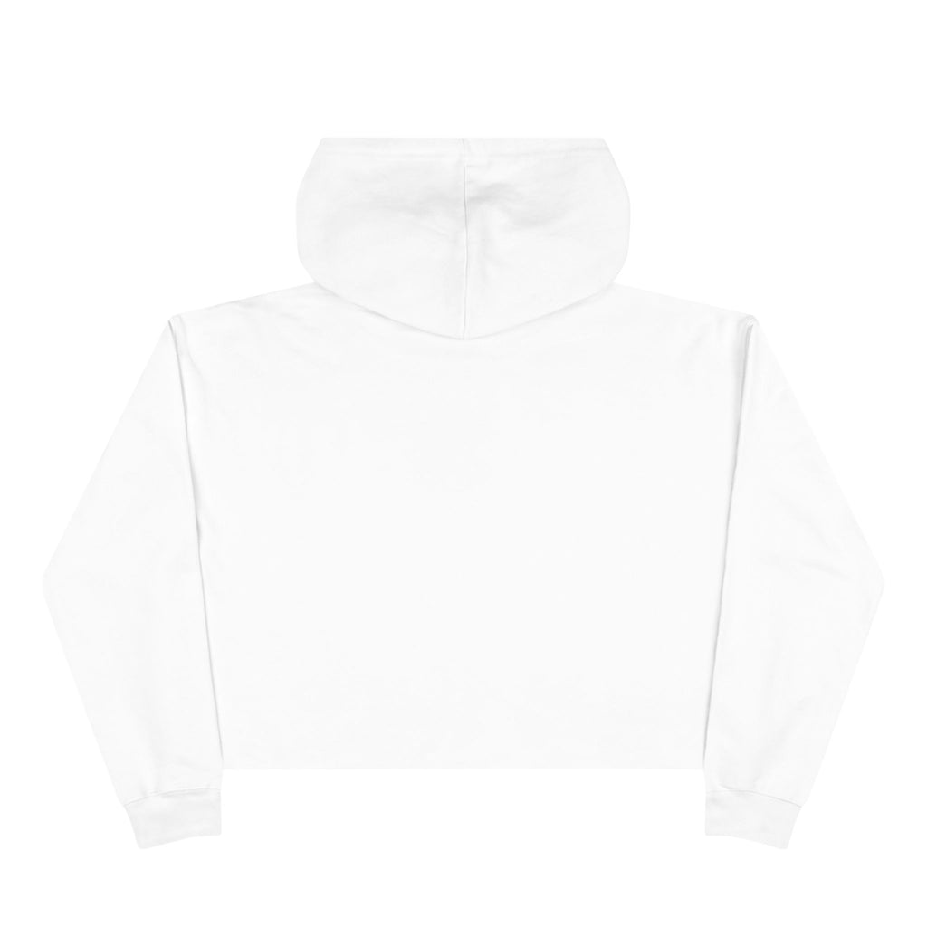 Cropped Hoodie with Michelangelo David Bust Print — Minimalist Artwear - Sculpted Heritage