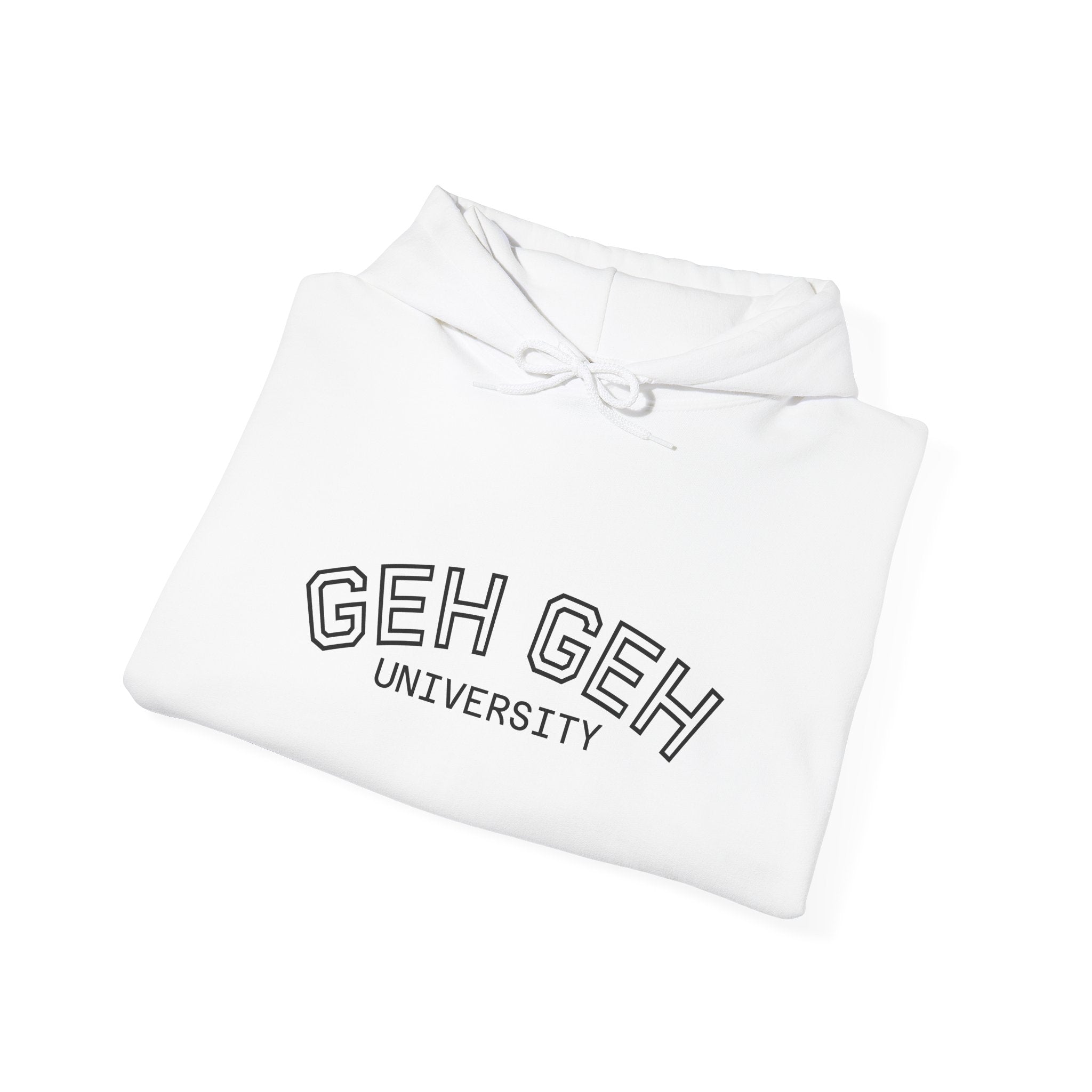 GHE-GHE University Hoodie — Minimal Collegiate Pullover - Sculpted Heritage