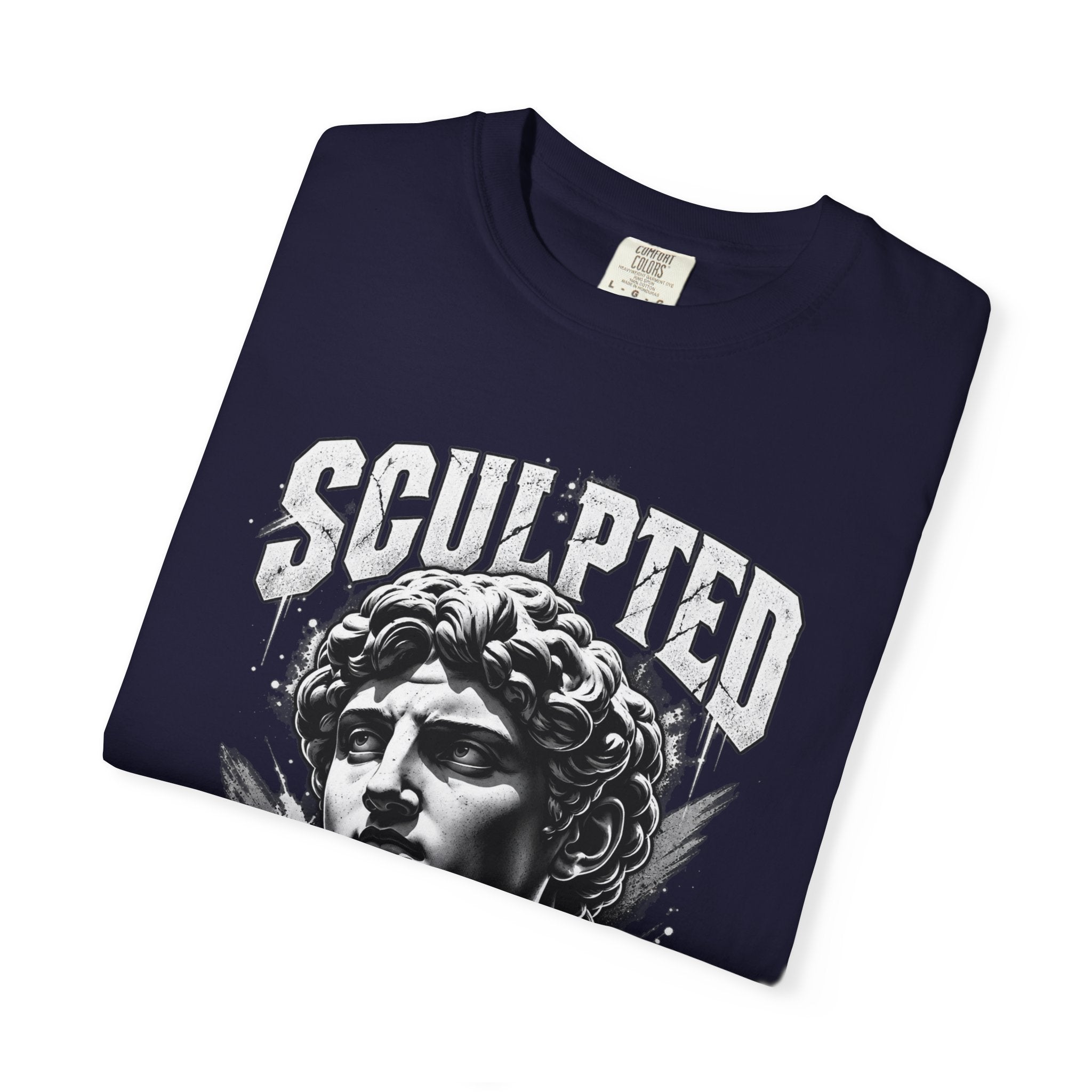 Sculpted Heritage T-Shirt — Vintage Statue Graphic Tee