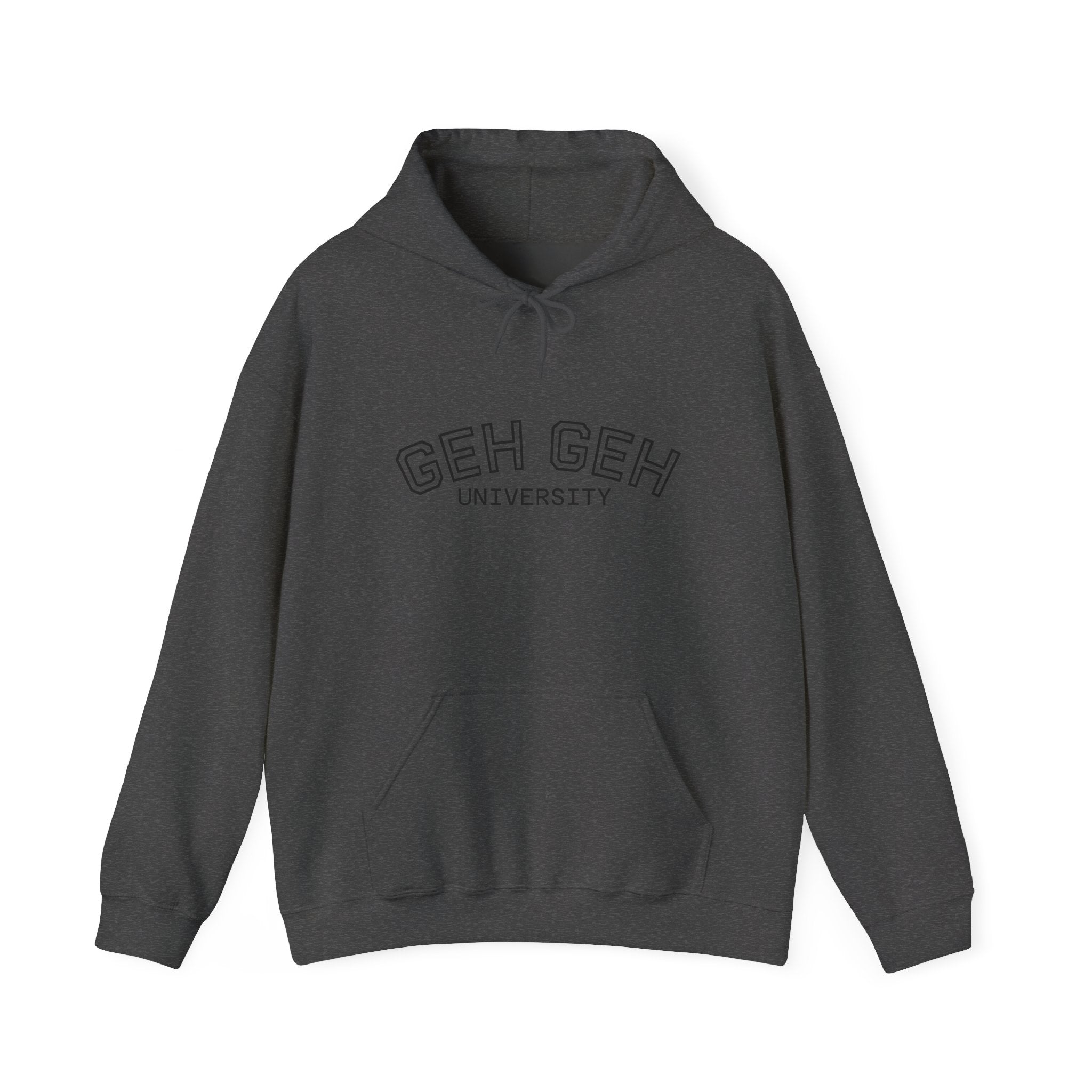 GHE-GHE University Hoodie — Minimal Collegiate Pullover - Sculpted Heritage
