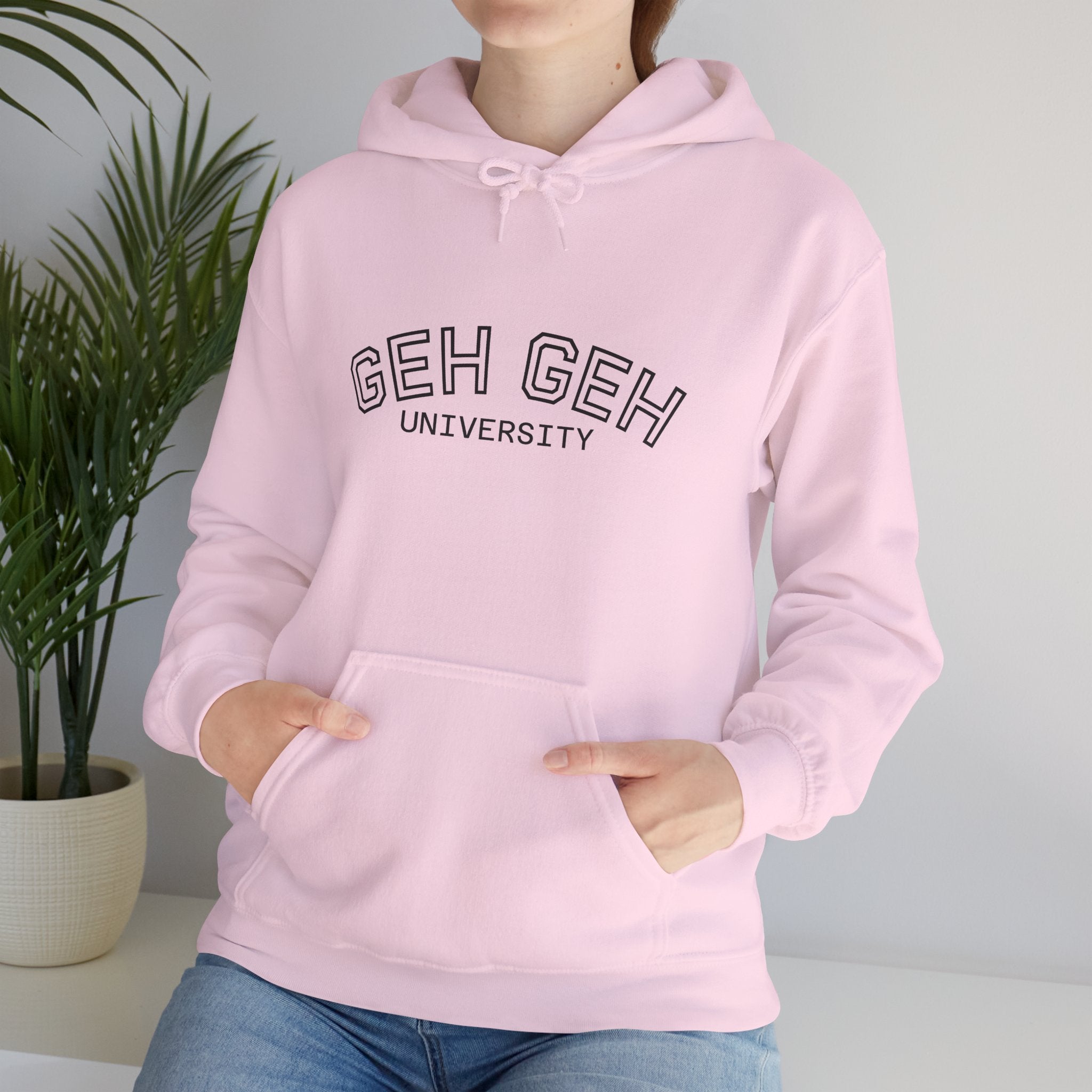 GHE-GHE University Hoodie — Minimal Collegiate Pullover - Sculpted Heritage