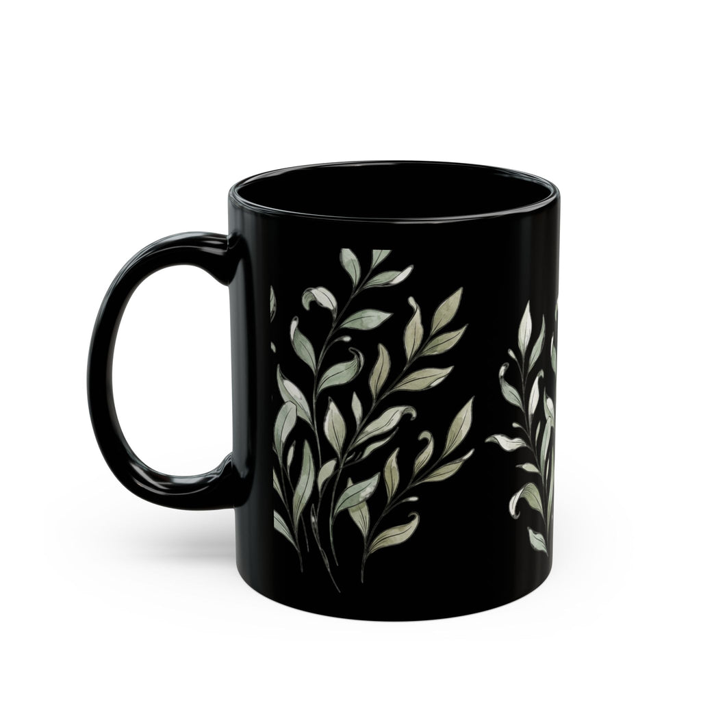 Sculpted Heritage Black Mug (11oz, 15oz) - Sculpted Heritage