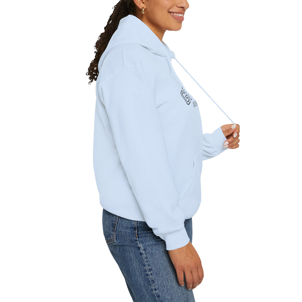 GHE-GHE University Hoodie — Minimal Collegiate Pullover - Sculpted Heritage