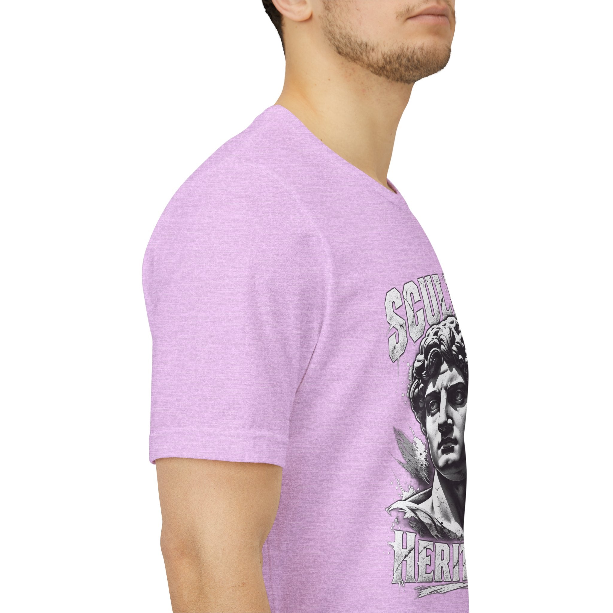Sculpted Heritage Tee — David Statue Vintage Art Graphic Shirt