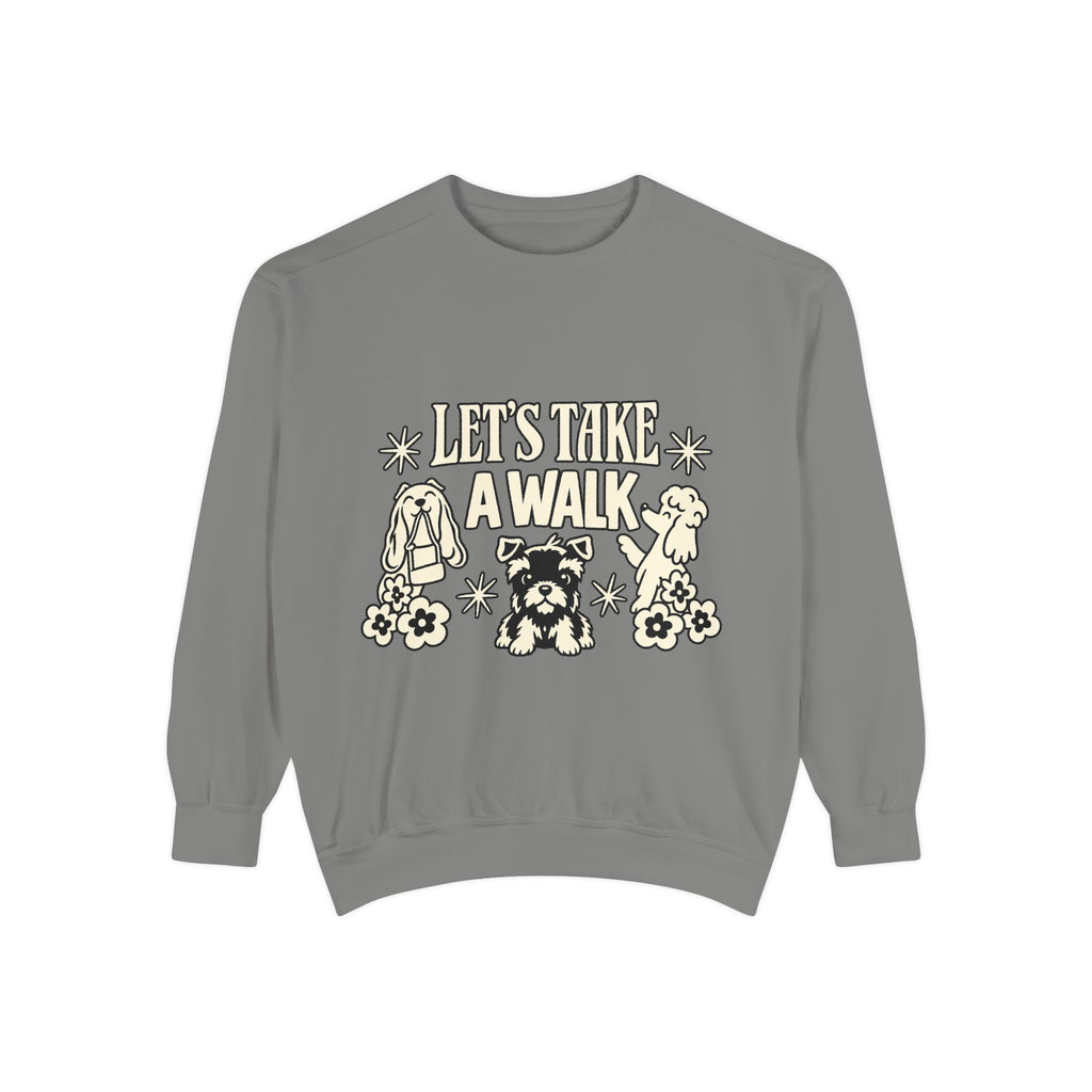 Unisex Garment-Dyed Sweatshirt - Sculpted Heritage