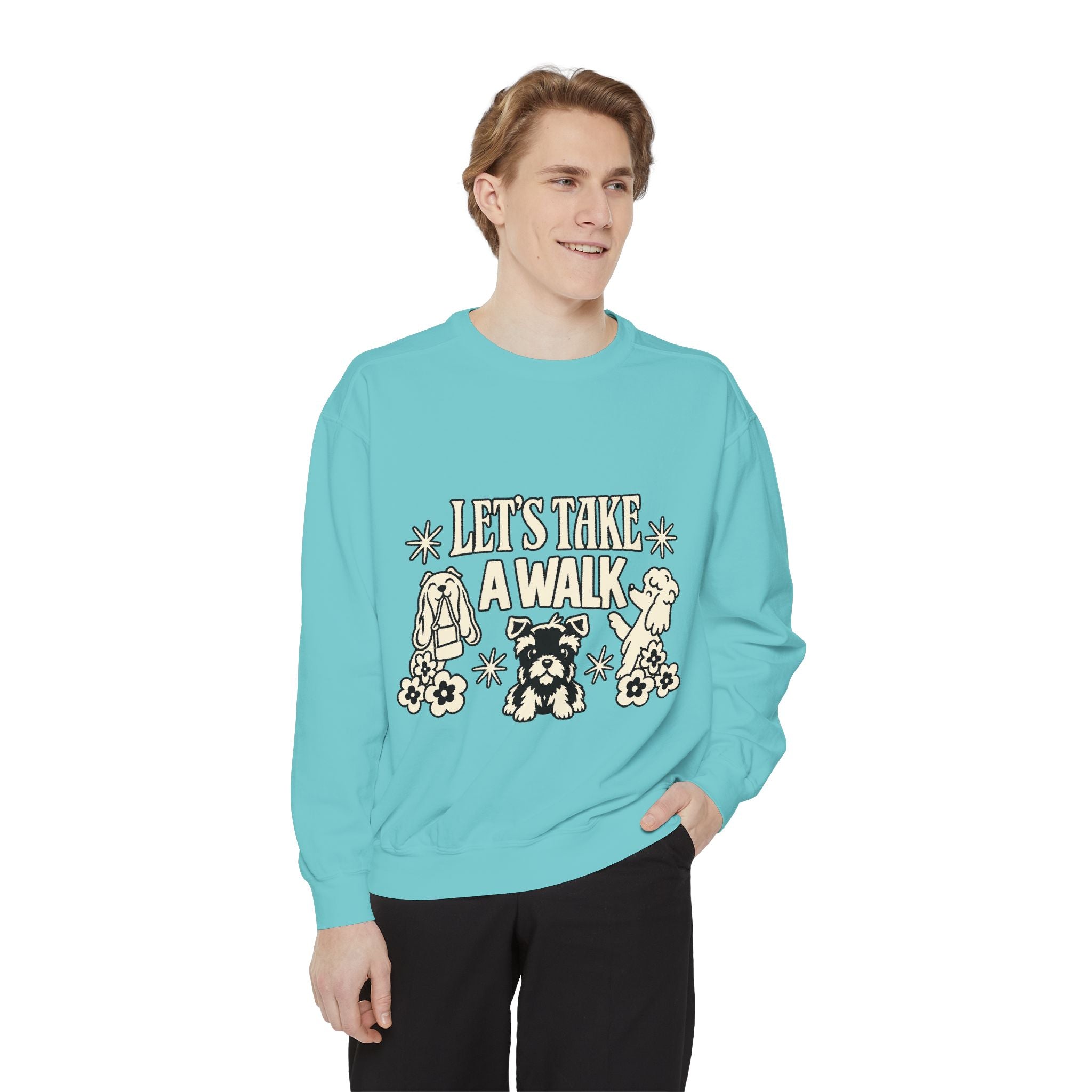 Unisex Garment-Dyed Sweatshirt - Sculpted Heritage