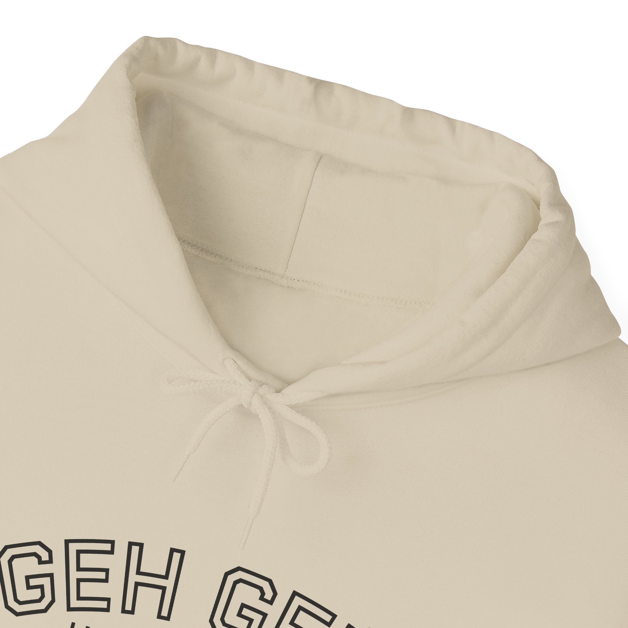 GHE-GHE University Hoodie — Minimal Collegiate Pullover - Sculpted Heritage