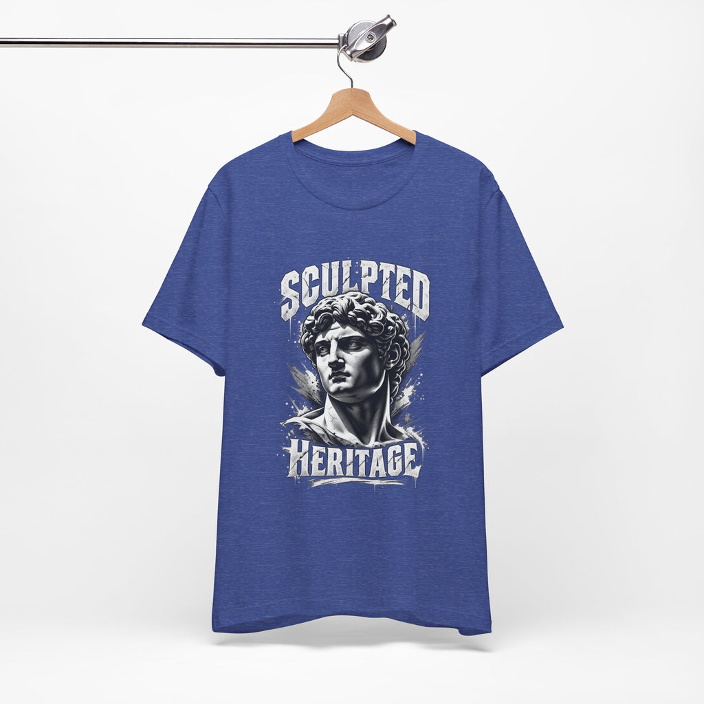 Sculpted Heritage Tee — David Statue Vintage Art Graphic Shirt