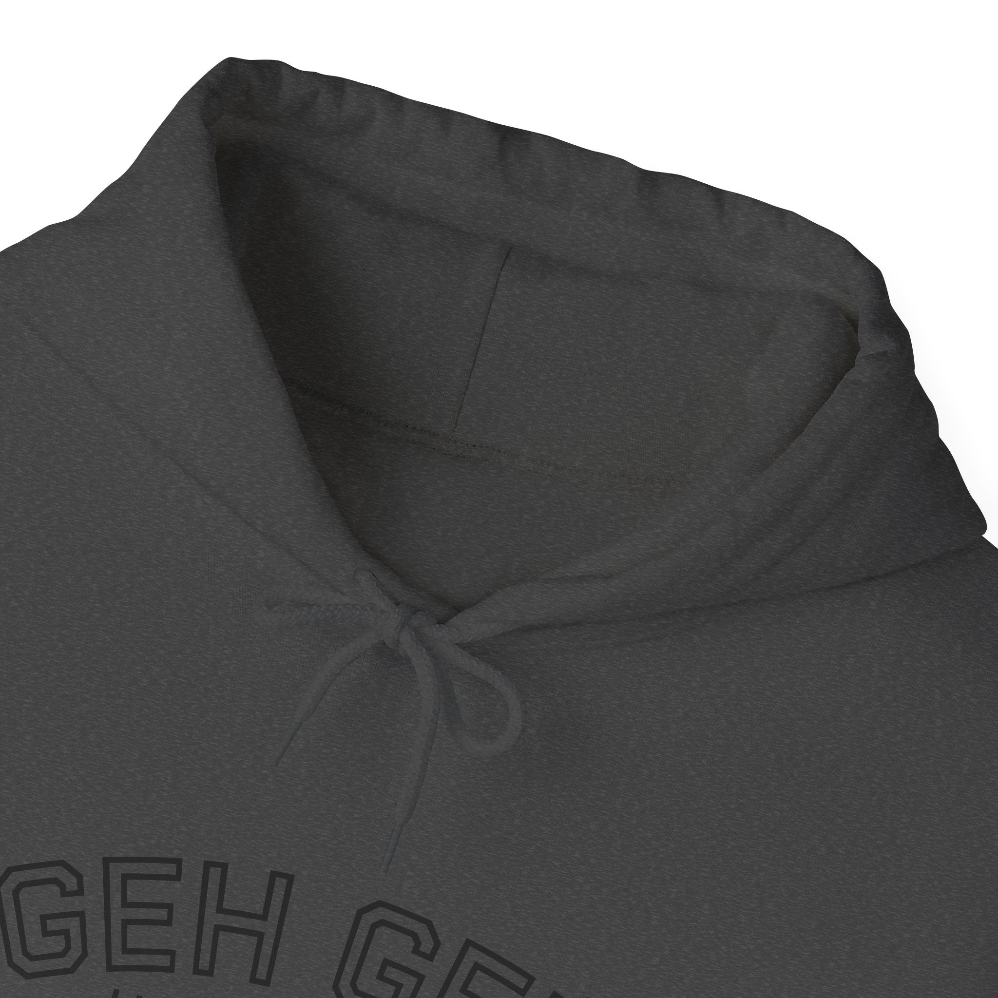 GHE-GHE University Hoodie — Minimal Collegiate Pullover - Sculpted Heritage