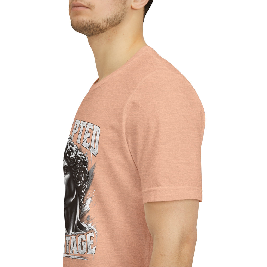 Sculpted Heritage Tee — David Statue Vintage Art Graphic Shirt