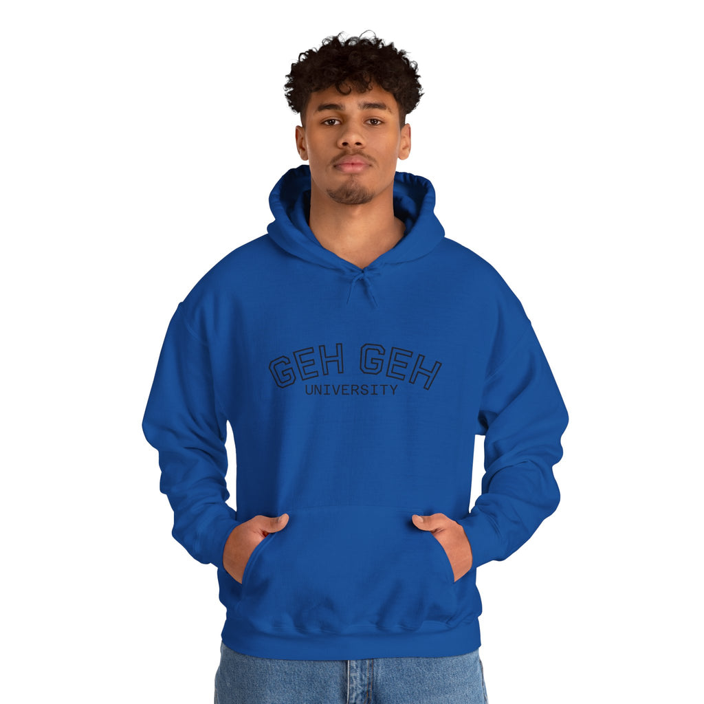 GHE-GHE University Hoodie — Minimal Collegiate Pullover - Sculpted Heritage