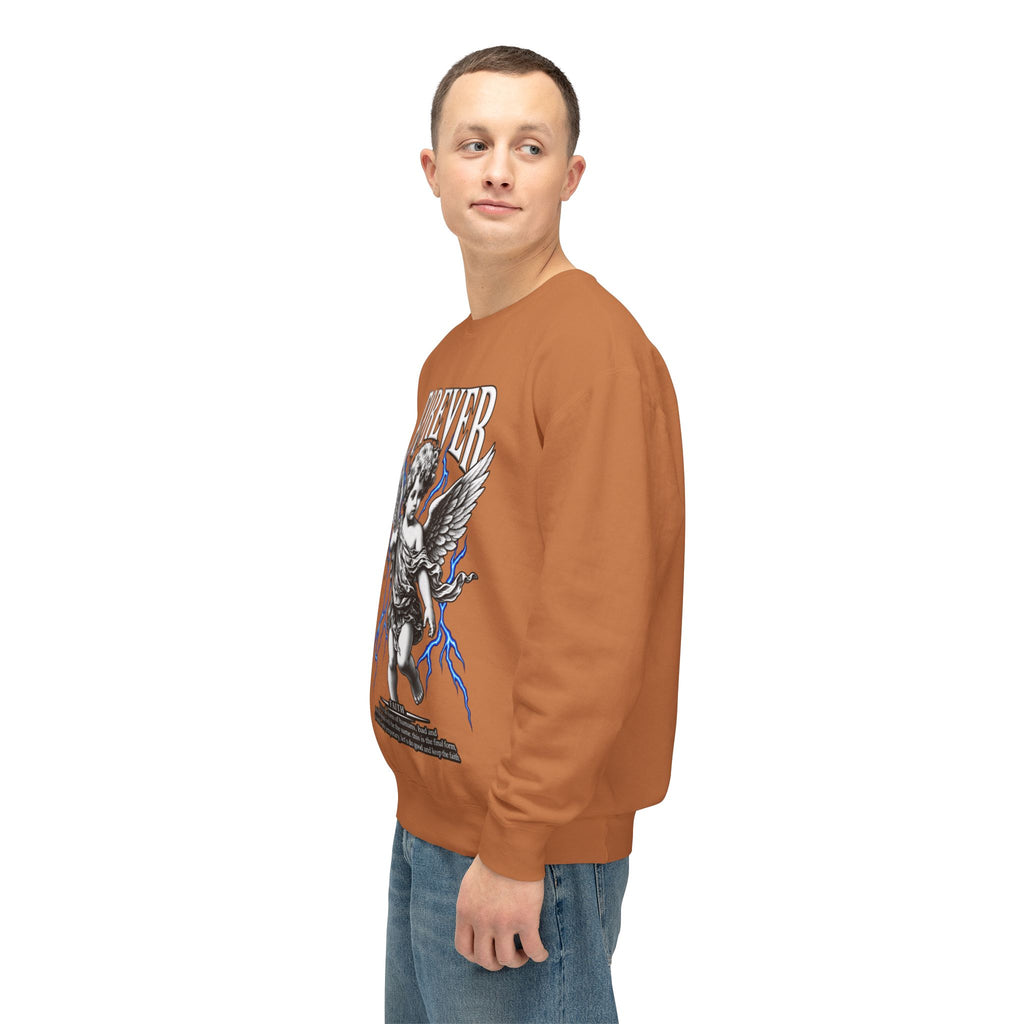 Sculpted Heritage Sweatshirt — Vintage Cherub Graphic - Sculpted Heritage