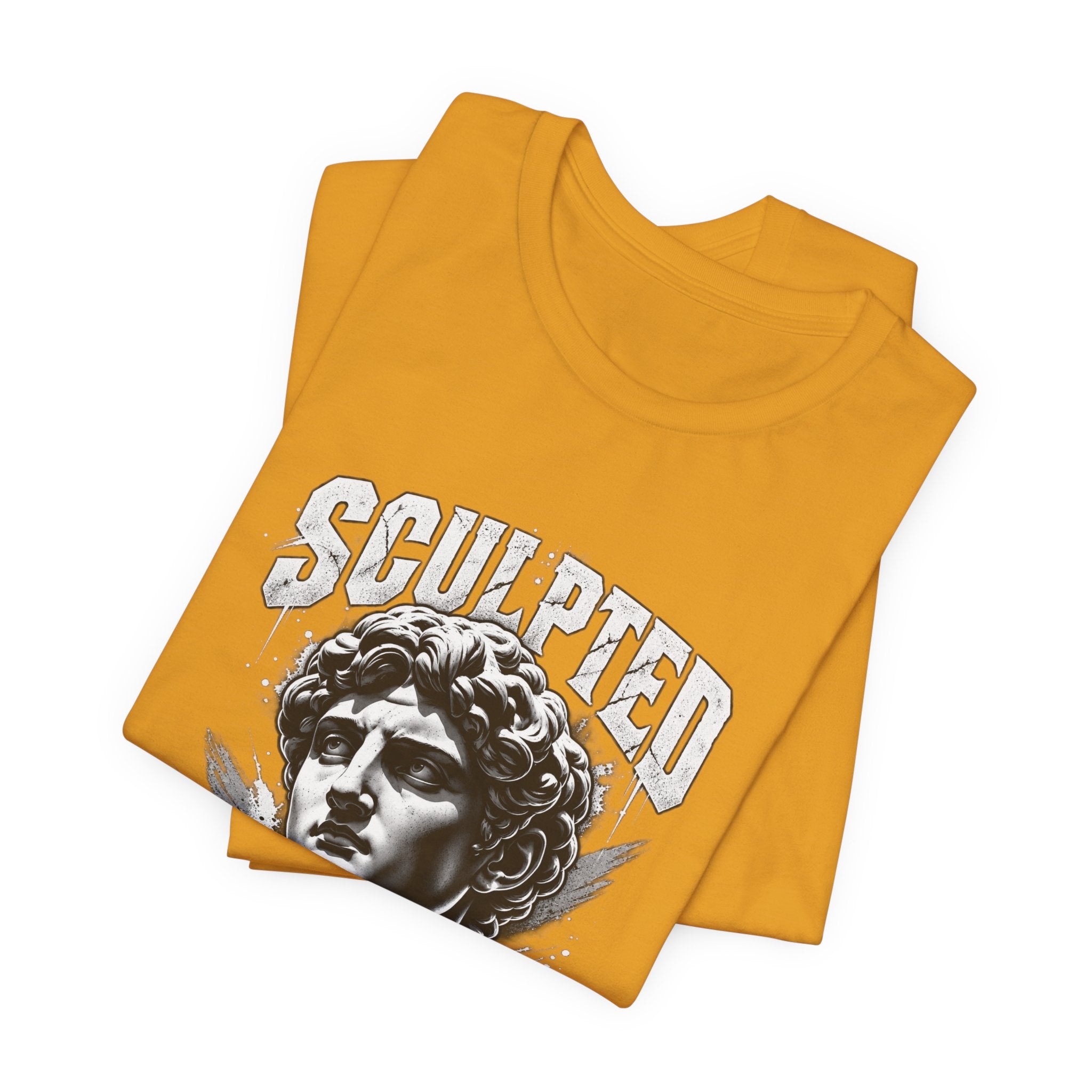 Sculpted Heritage Tee — David Statue Vintage Art Graphic Shirt