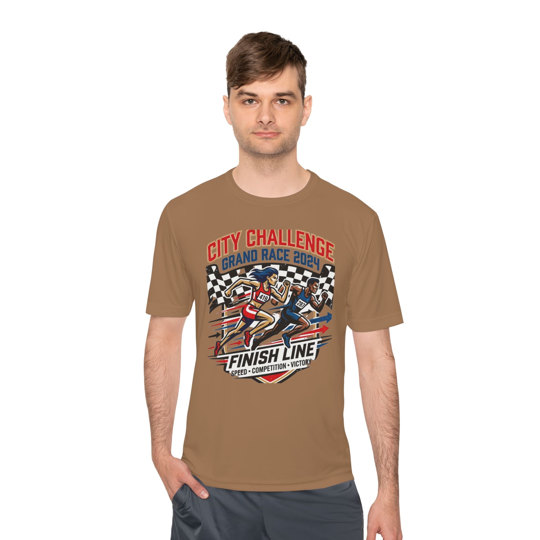 Unisex Moisture Wicking Tee - Sculpted Heritage
