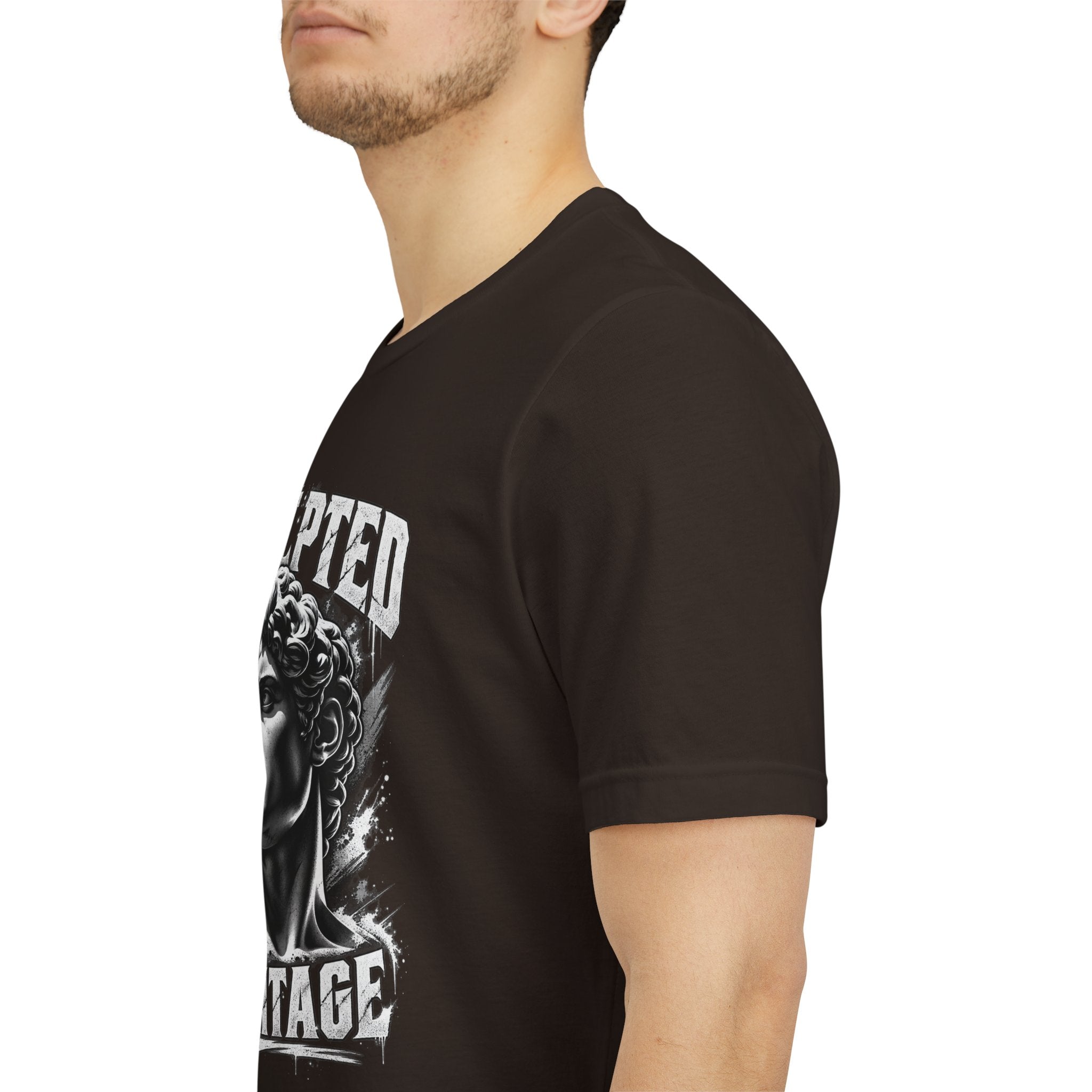 Sculpted Heritage Tee — David Statue Vintage Art Graphic Shirt