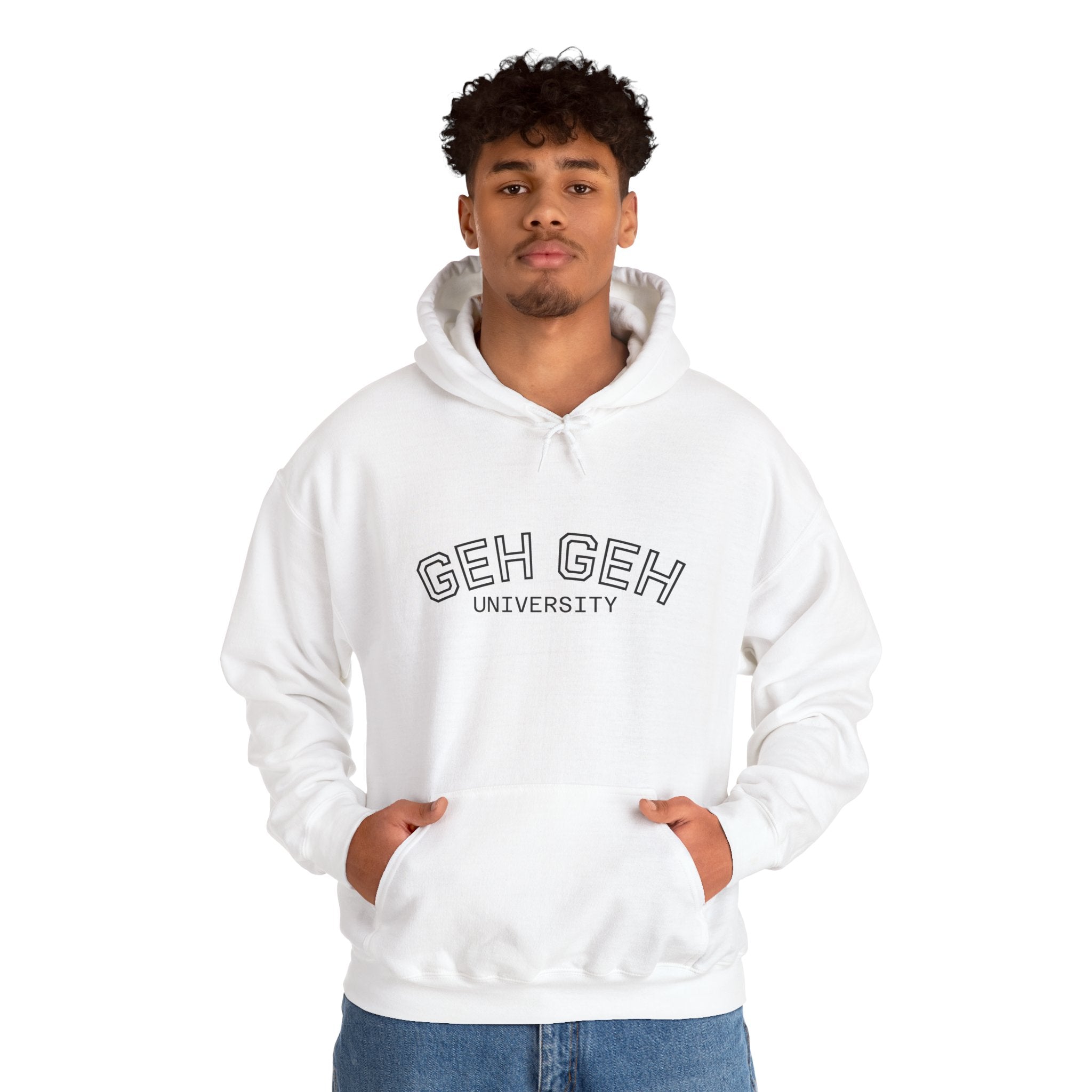 GHE-GHE University Hoodie — Minimal Collegiate Pullover - Sculpted Heritage