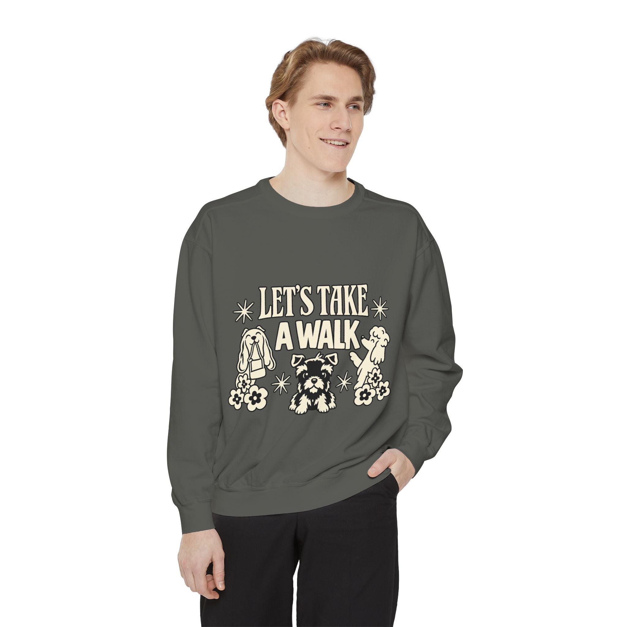 Unisex Garment-Dyed Sweatshirt - Sculpted Heritage