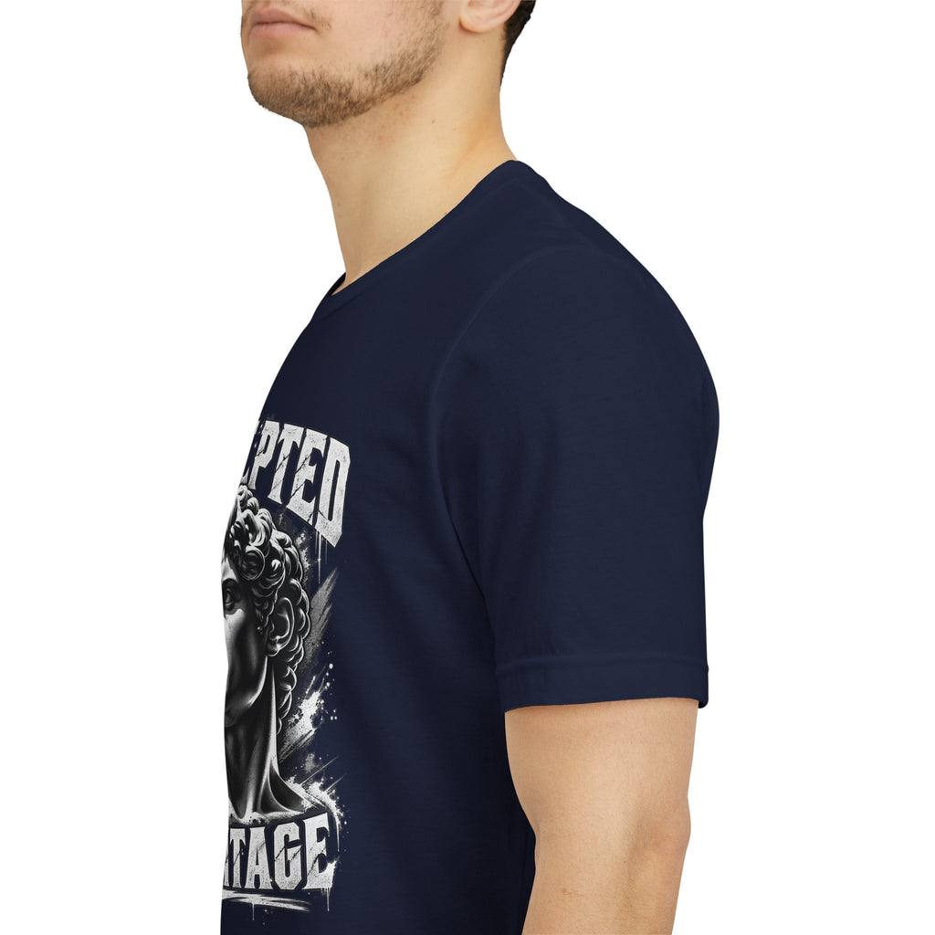 Sculpted Heritage Tee — David Statue Vintage Art Graphic Shirt