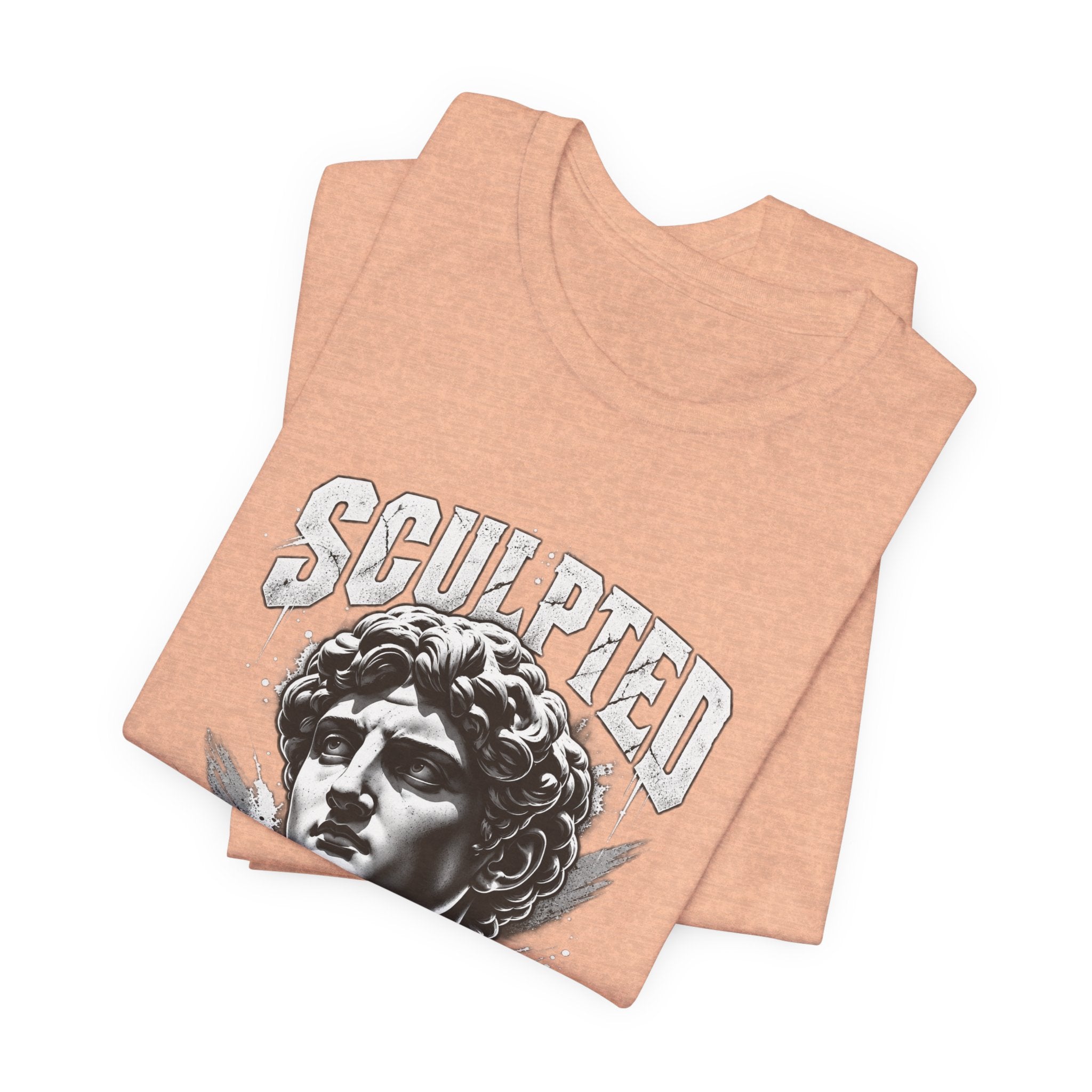 Sculpted Heritage Tee — David Statue Vintage Art Graphic Shirt