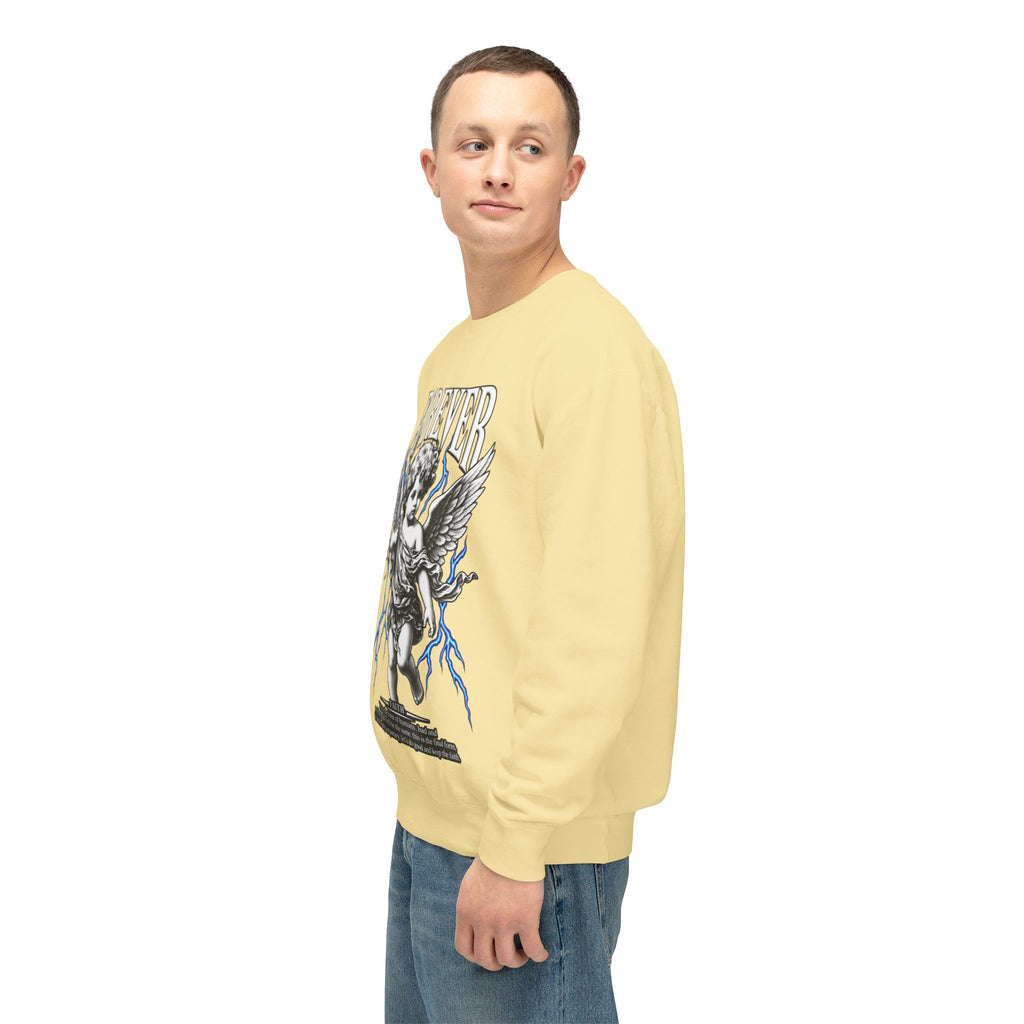 Sculpted Heritage Sweatshirt — Vintage Cherub Graphic - Sculpted Heritage