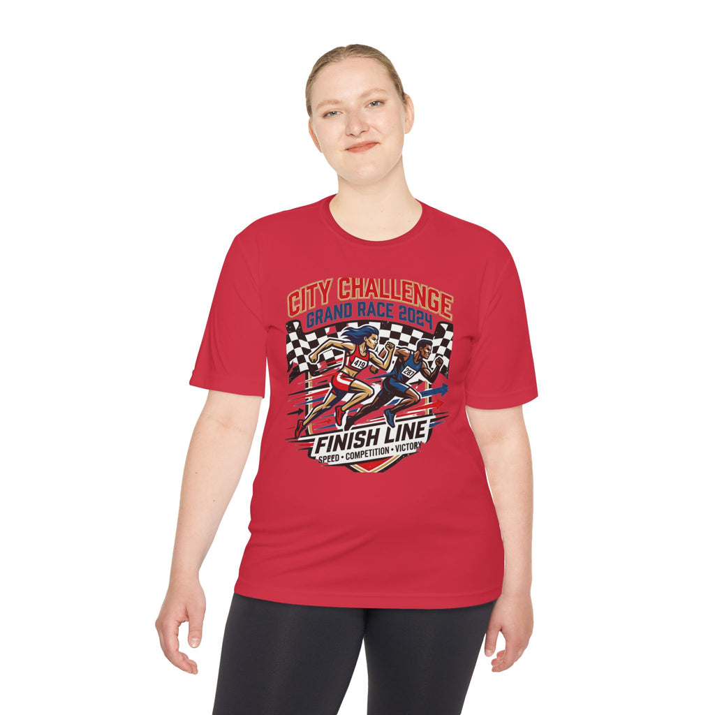 Unisex Moisture Wicking Tee - Sculpted Heritage