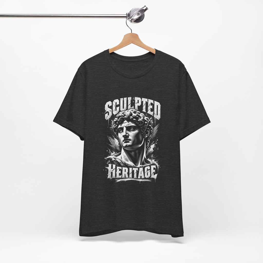 Sculpted Heritage Tee — David Statue Vintage Art Graphic Shirt