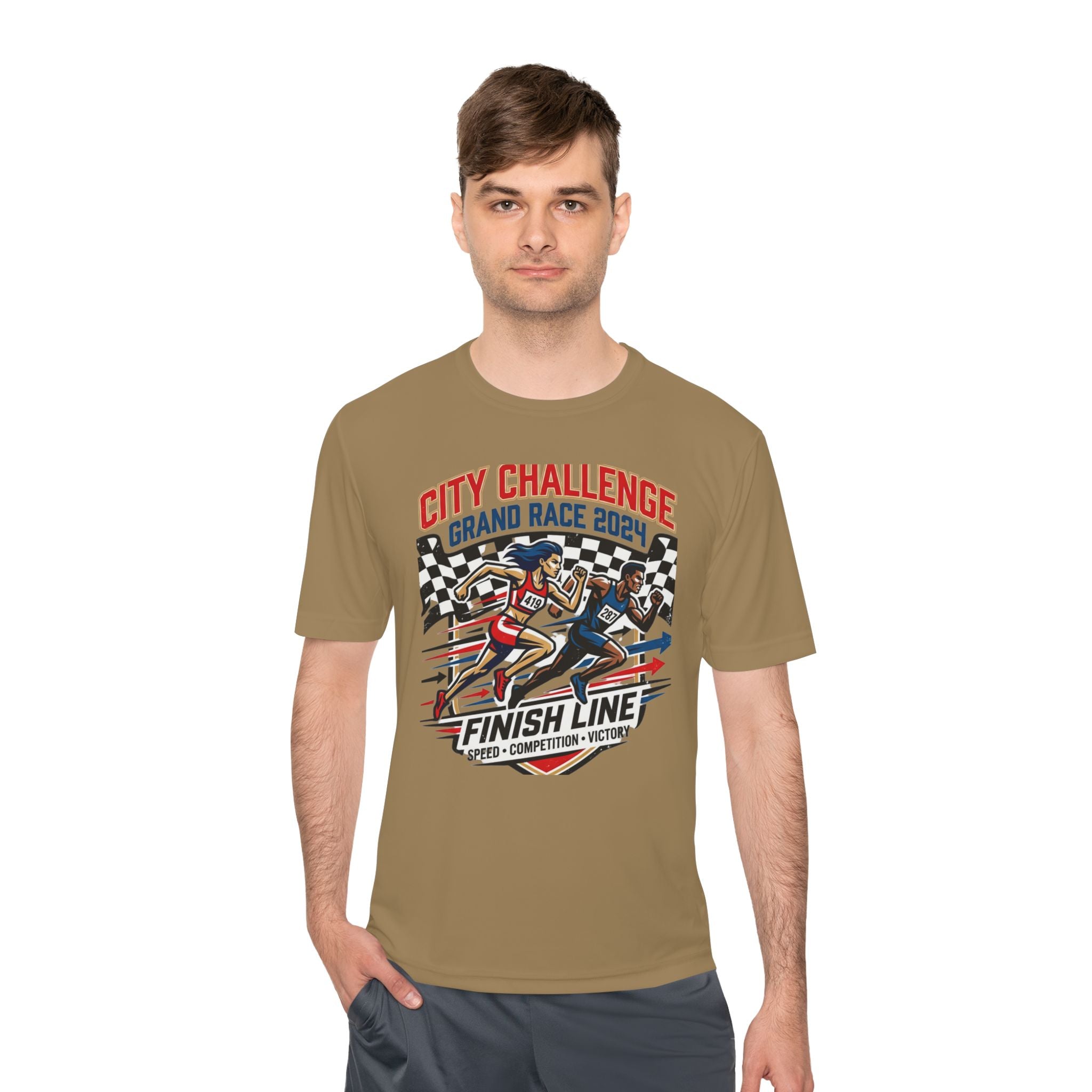 Unisex Moisture Wicking Tee - Sculpted Heritage