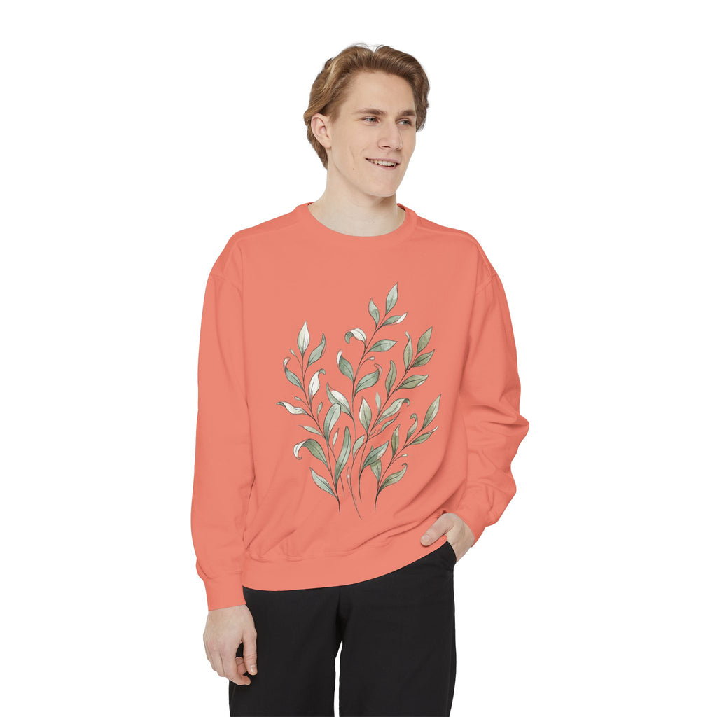 Unisex Garment-Dyed Sweatshirt - Sculpted Heritage