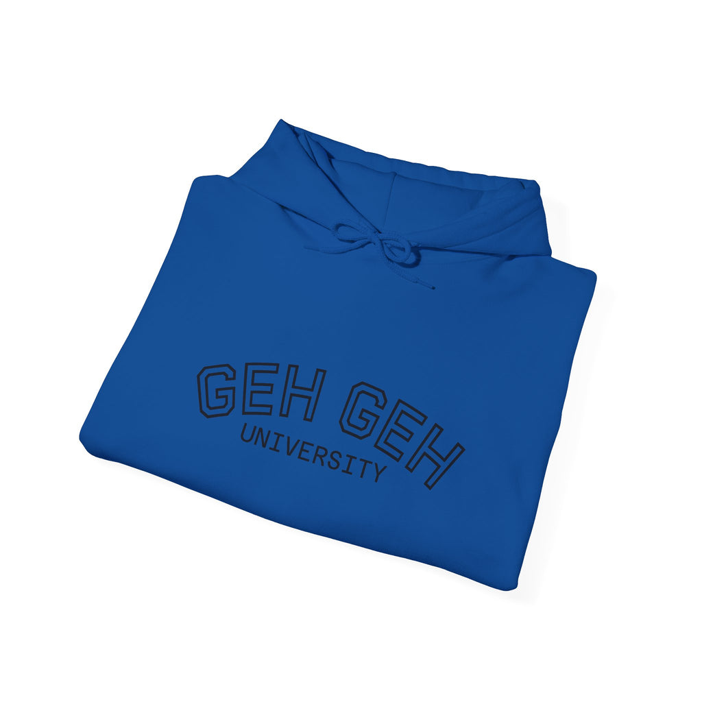GHE-GHE University Hoodie — Minimal Collegiate Pullover - Sculpted Heritage