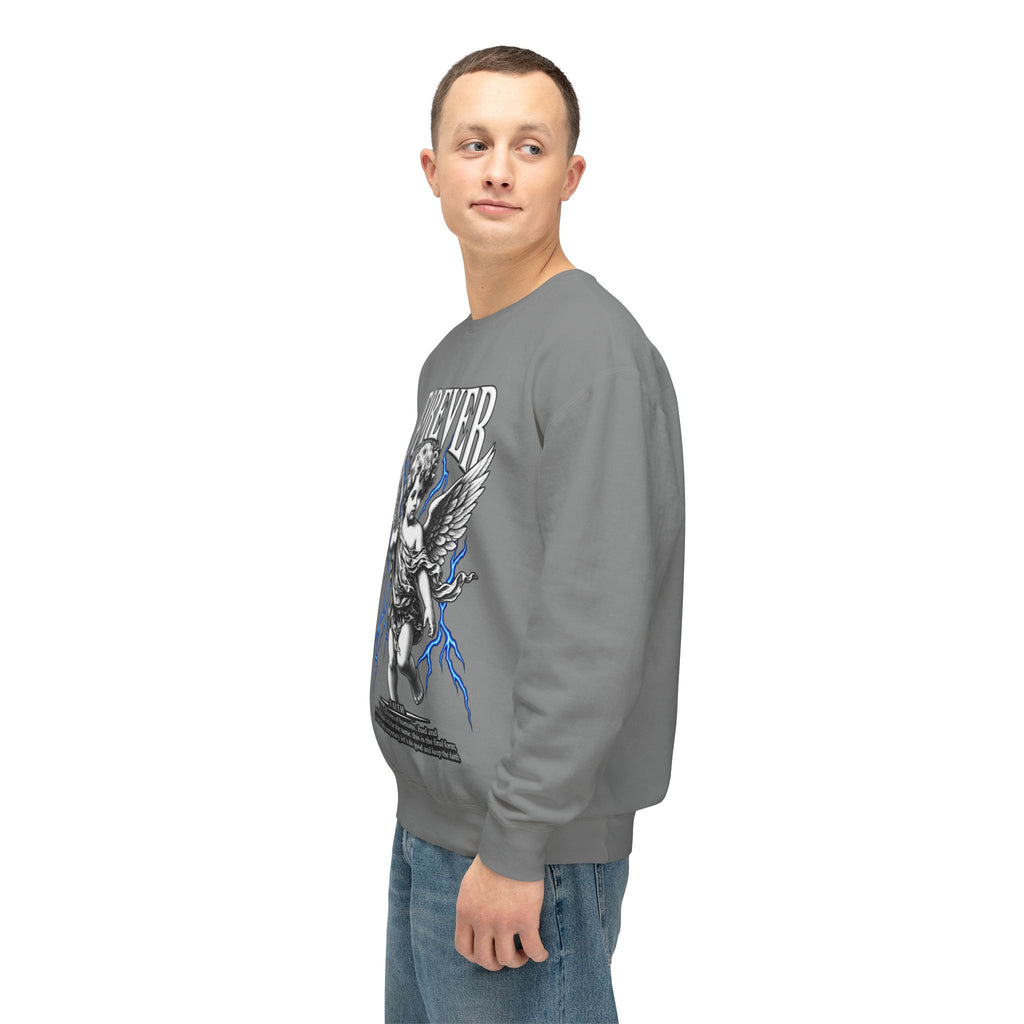 Sculpted Heritage Sweatshirt — Vintage Cherub Graphic - Sculpted Heritage
