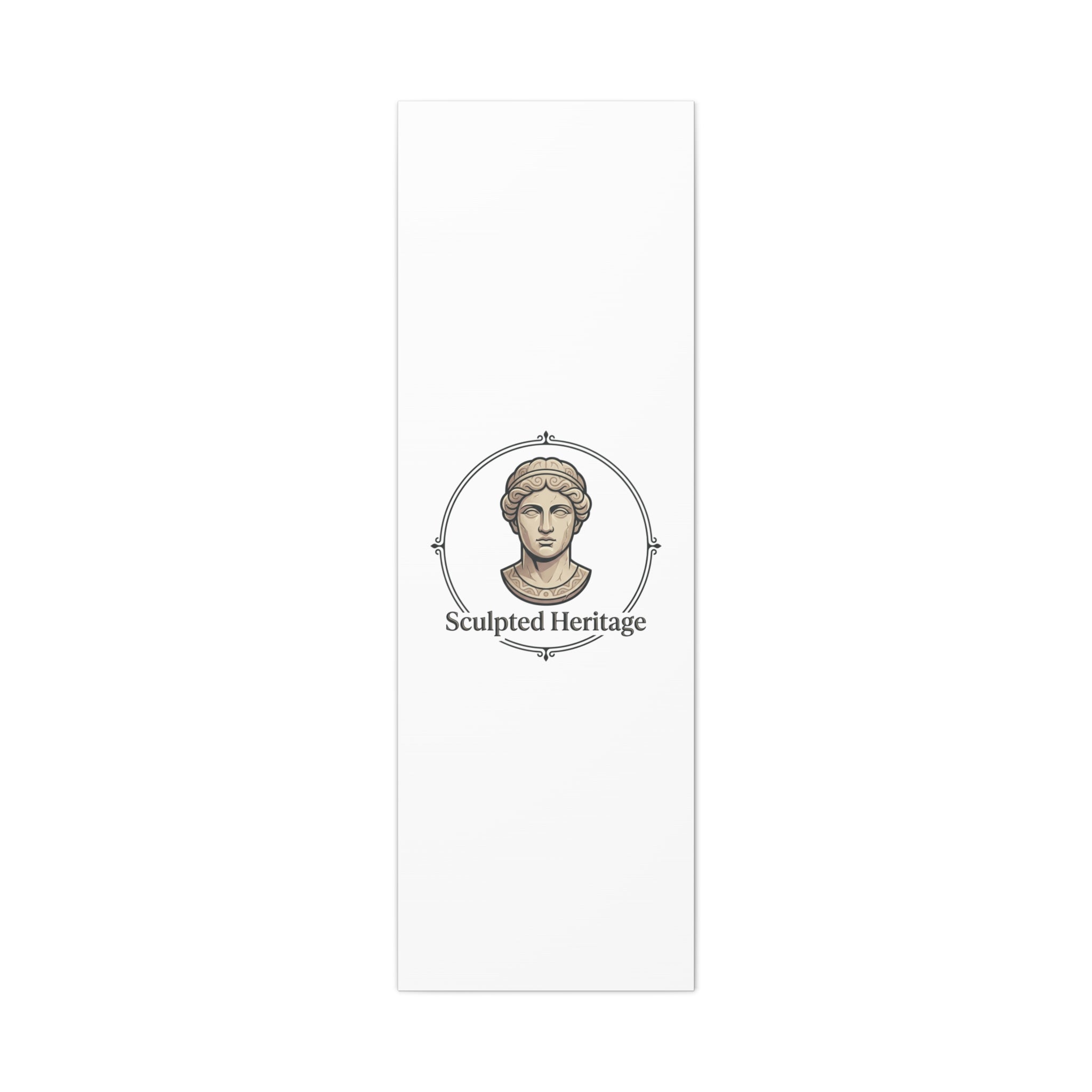 Sculpted Heritage Matte Canvas Print — Classical Bust Wall Art - Sculpted Heritage