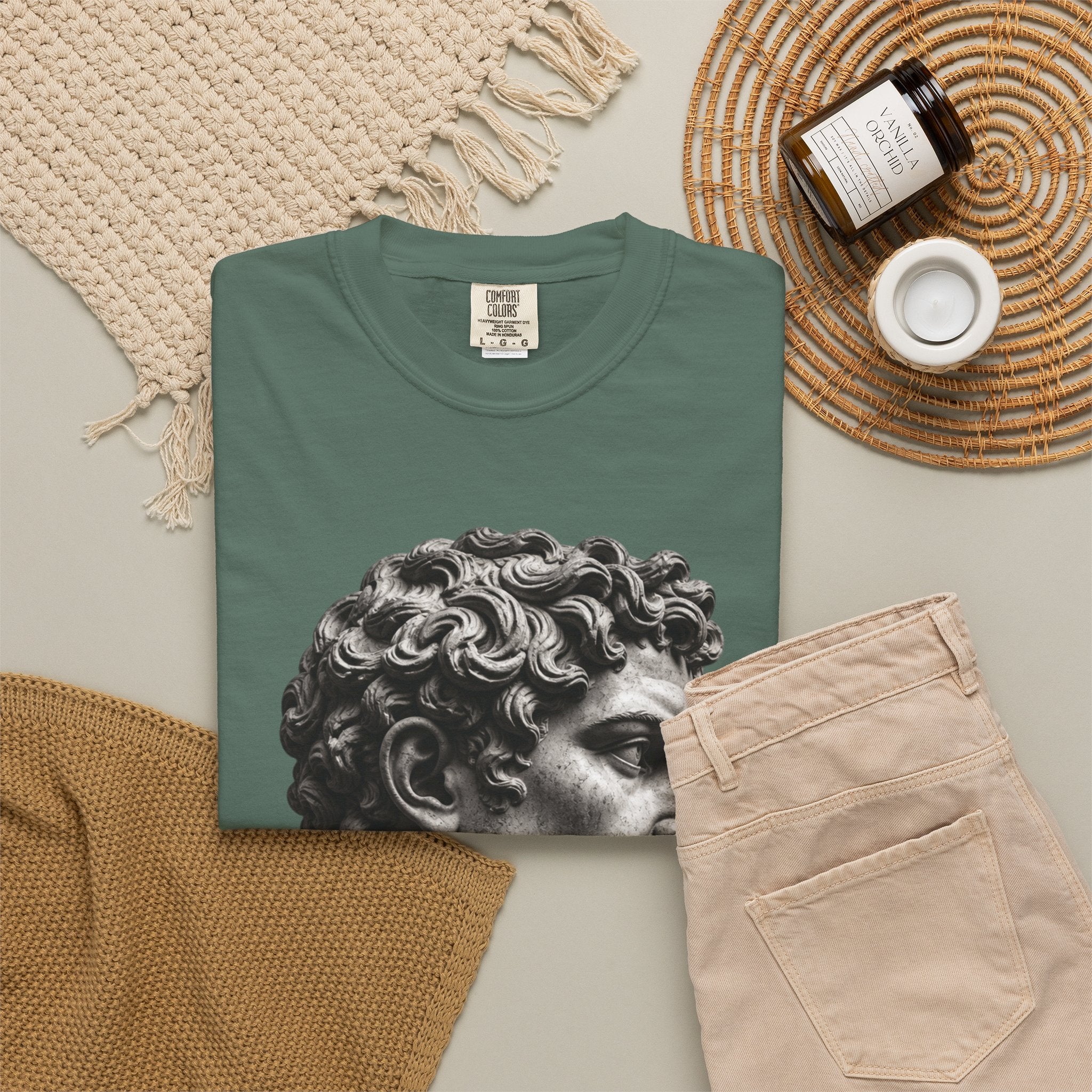 Unisex Garment-Dyed T-shirt - Sculpted Heritage