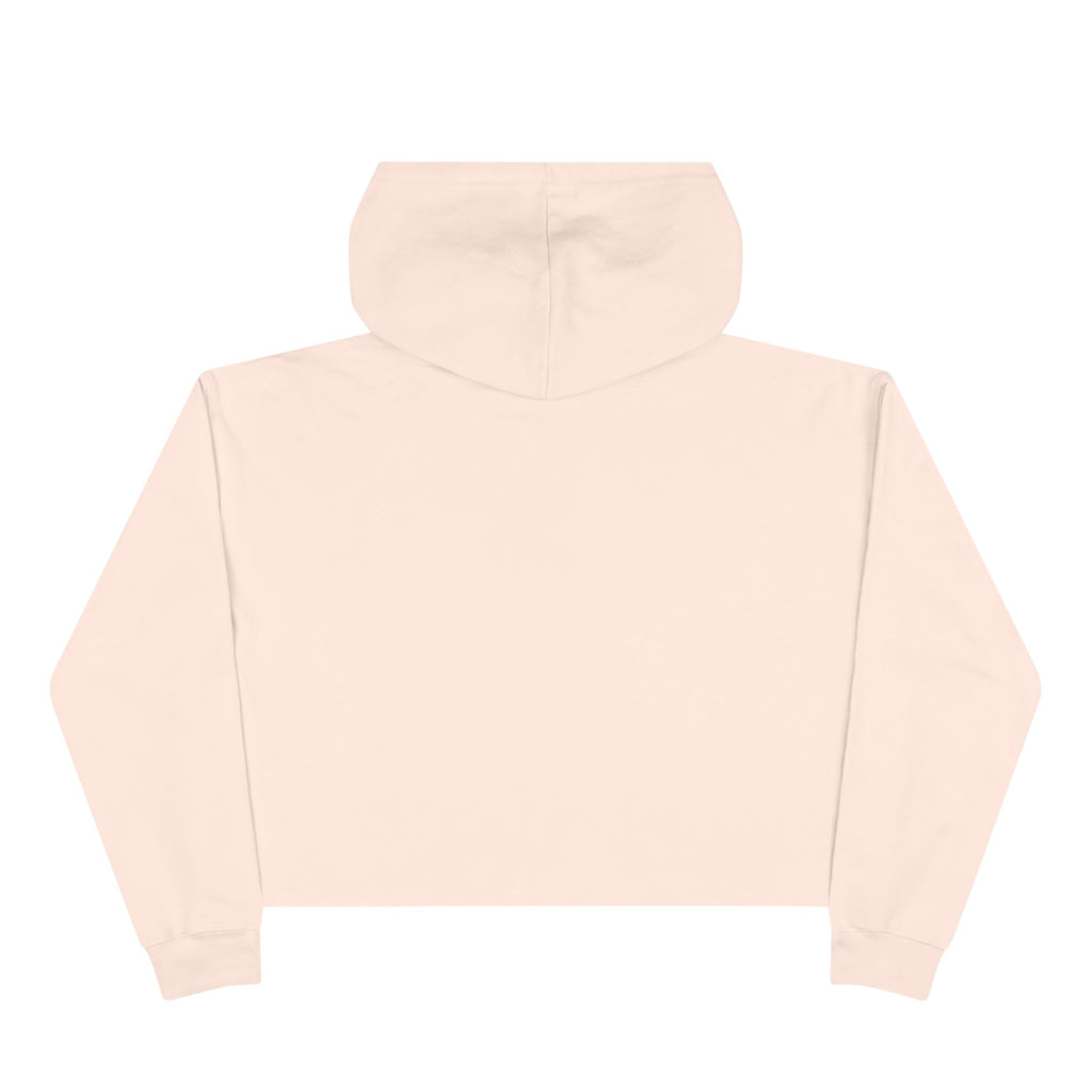 Cropped Hoodie with Michelangelo David Bust Print — Minimalist Artwear - Sculpted Heritage